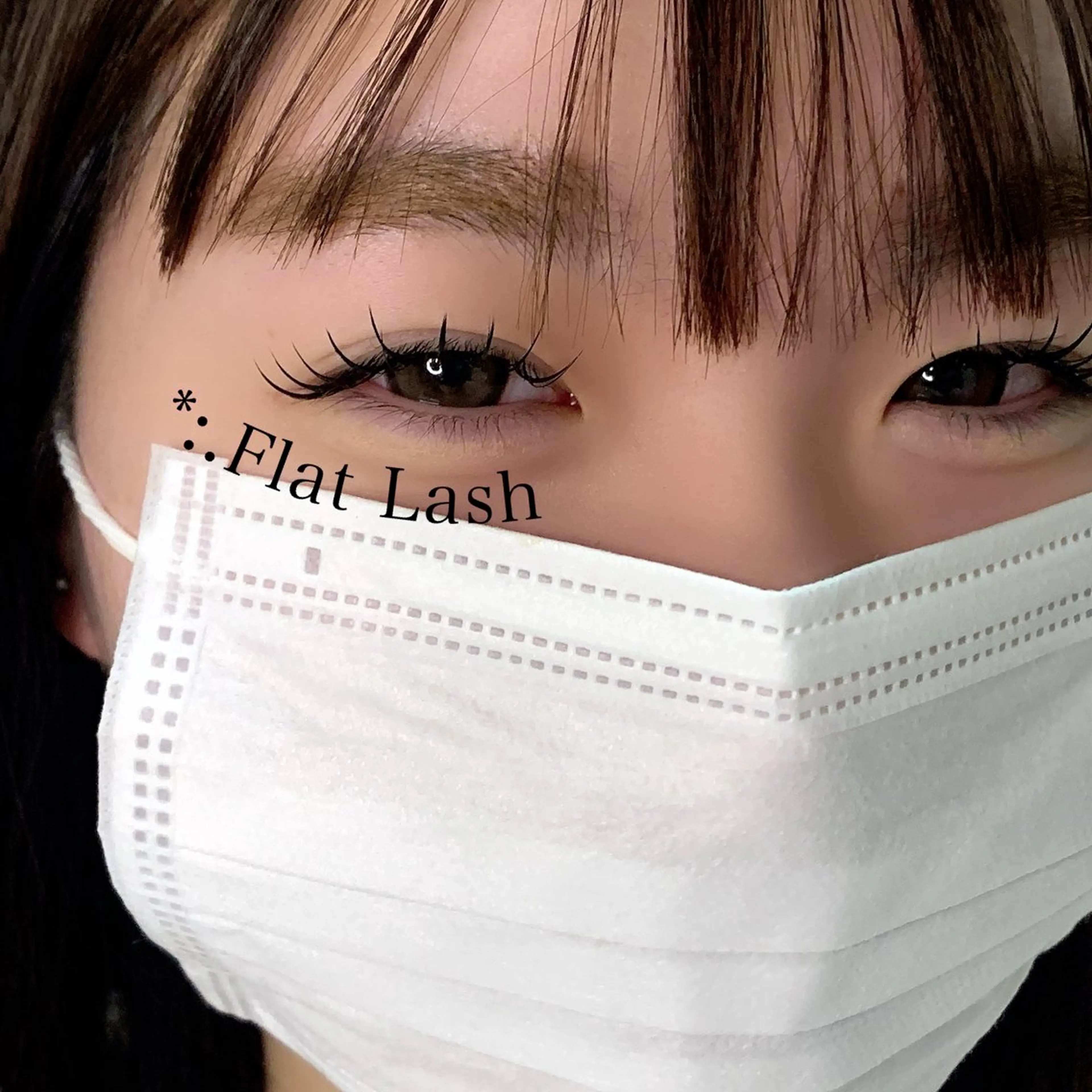 マツエク・マツパ Cカール フラットラッシュ マツエク Ayumi.pro 🍆N《4階》のマツエク・マツパデザイン