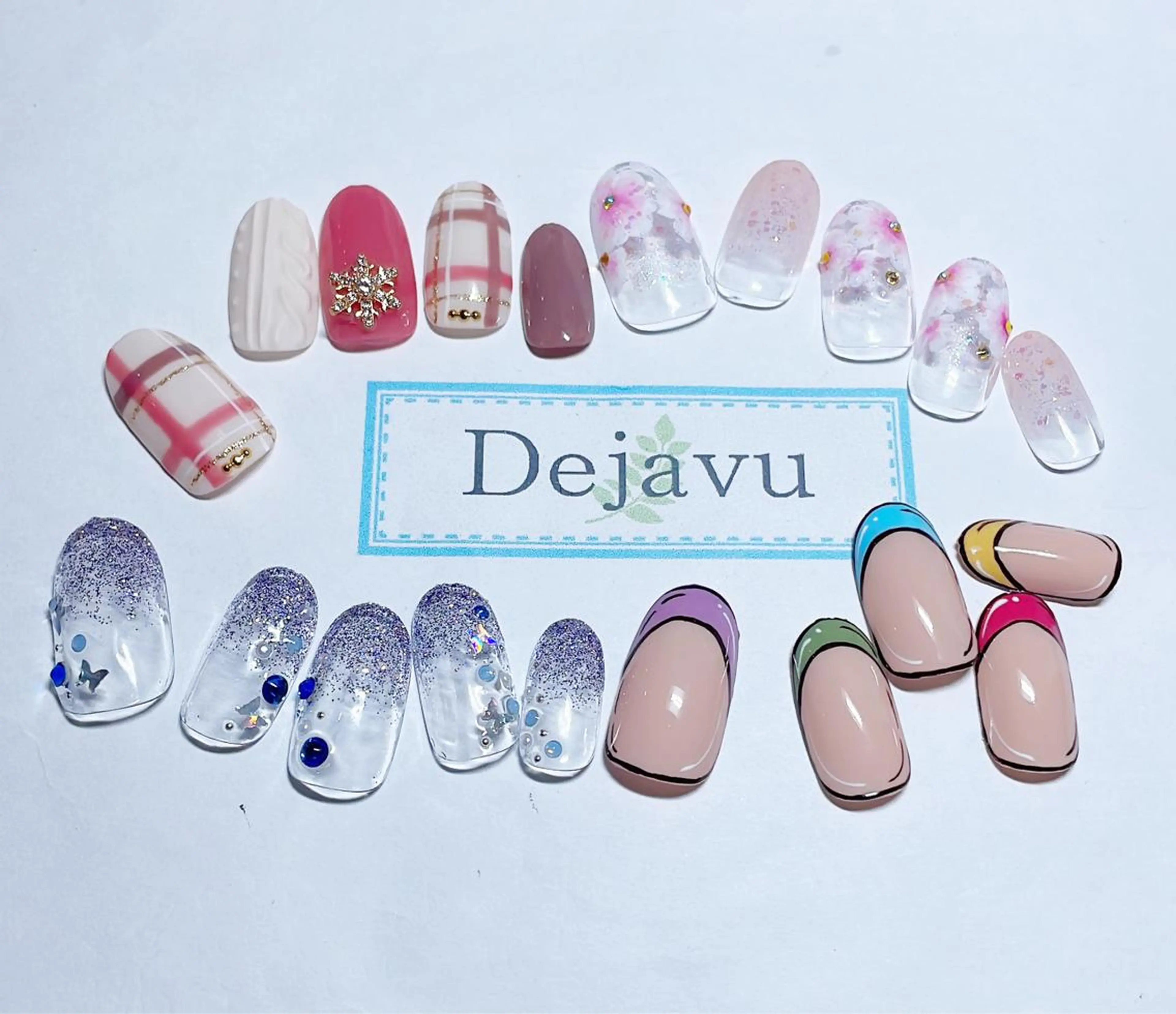 ネイル アートネイル シンプルネイル 冬ネイル Dejavu所属・Nail salon Dejavu 🌿のネイルデザイン