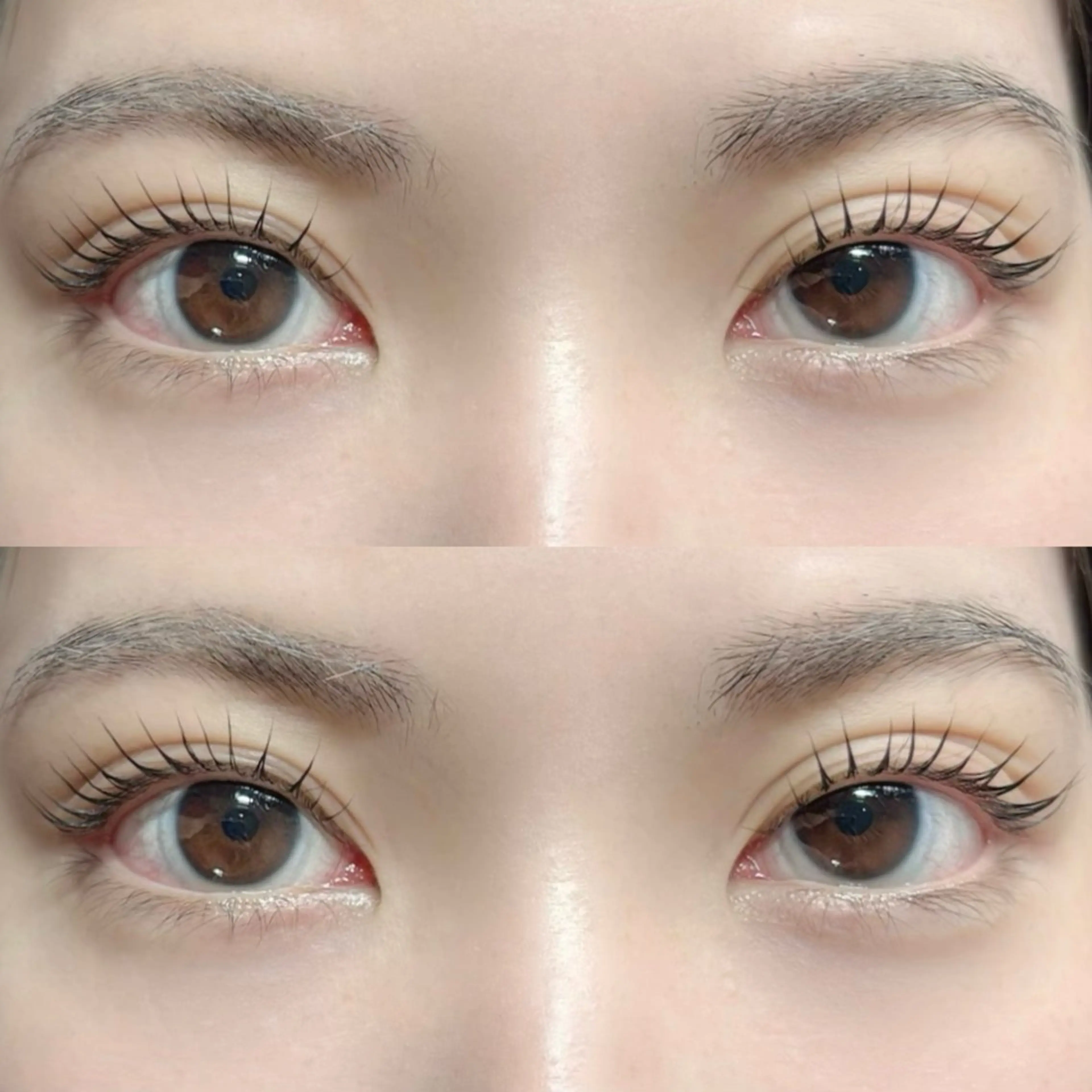 上まつげパーマの写真