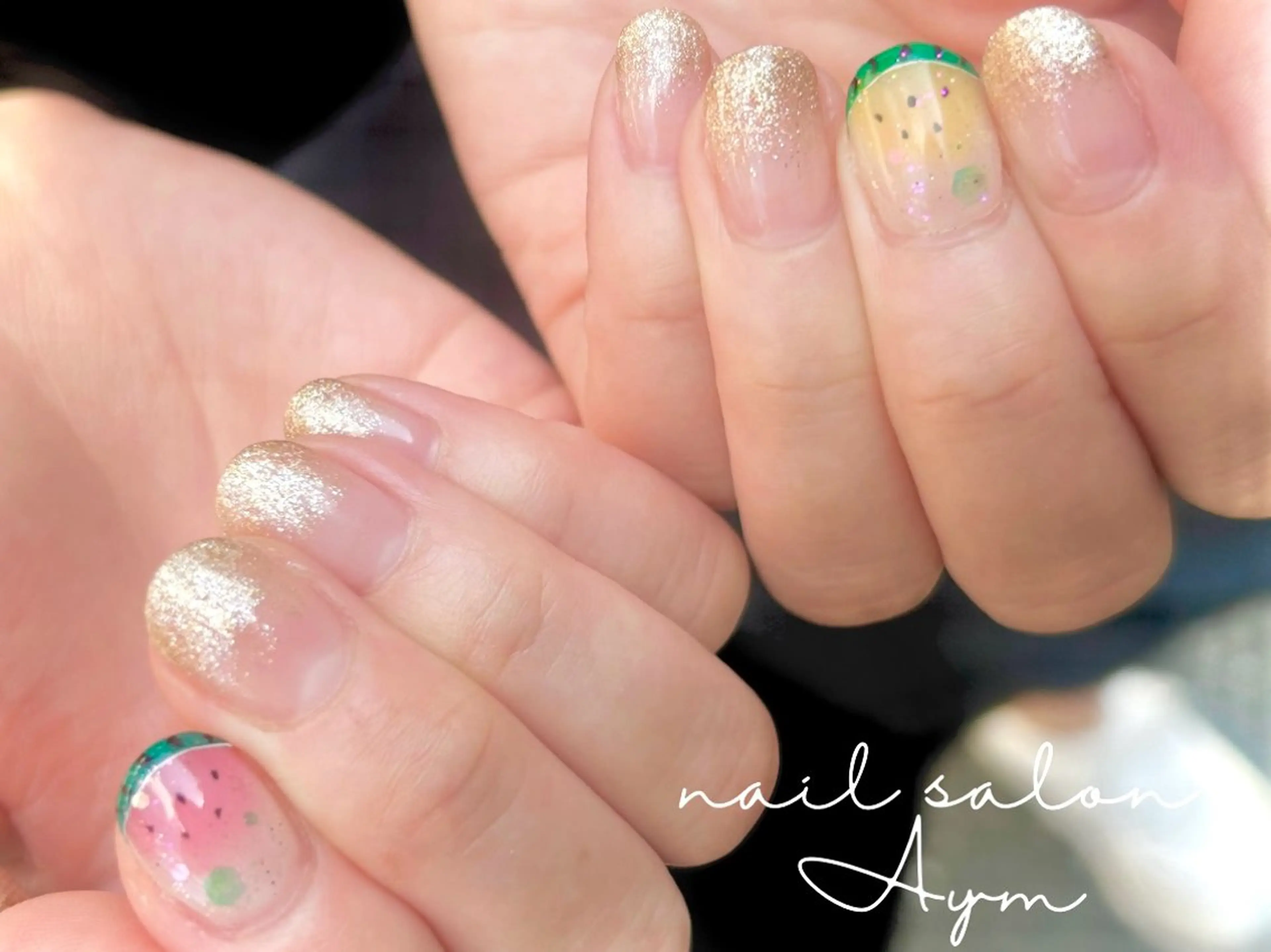 ネイル 夏ネイル nail salon  Aym所属・nail salon Aymのネイルデザイン