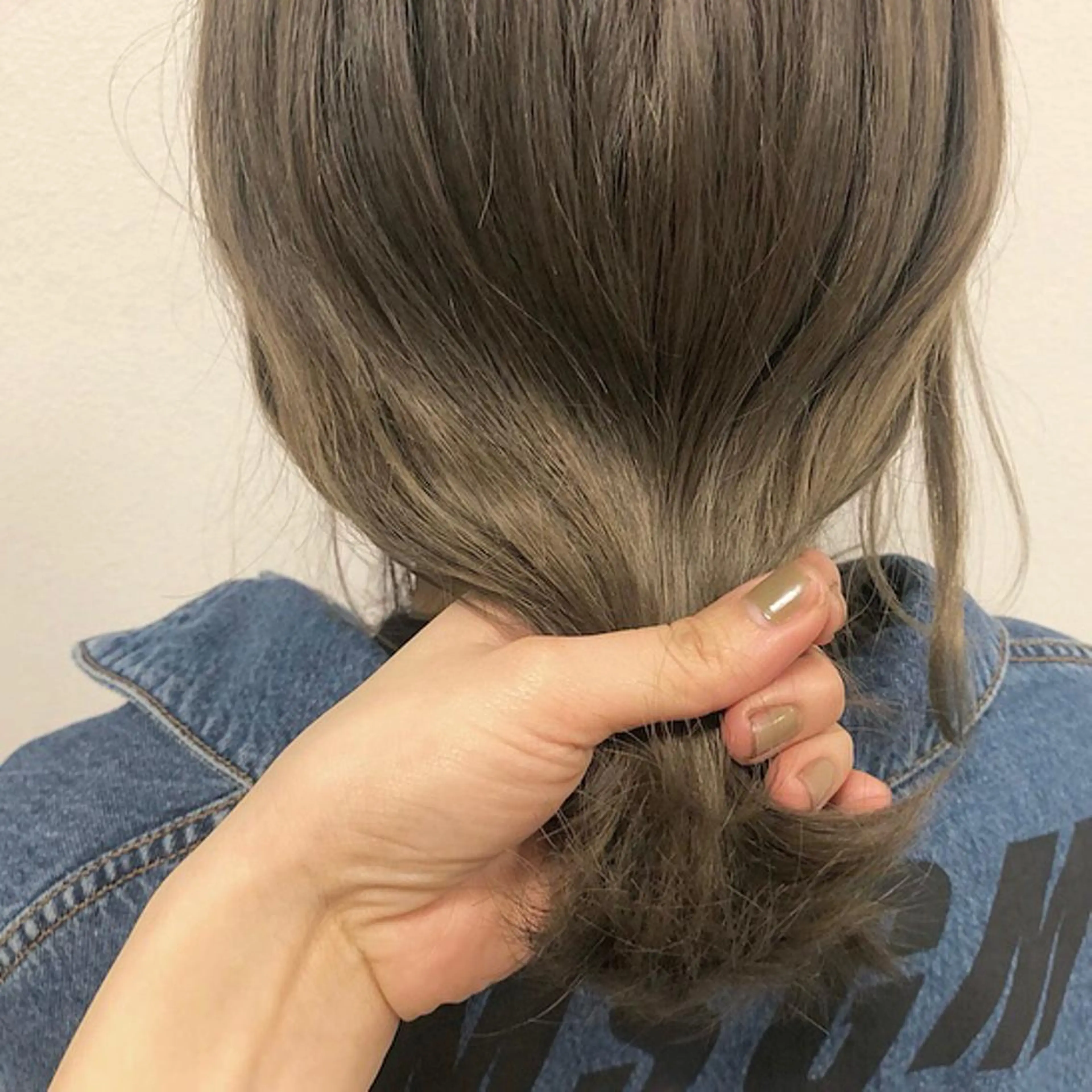 ミディアム カラー GPIP 近藤沙樹のヘアスタイル