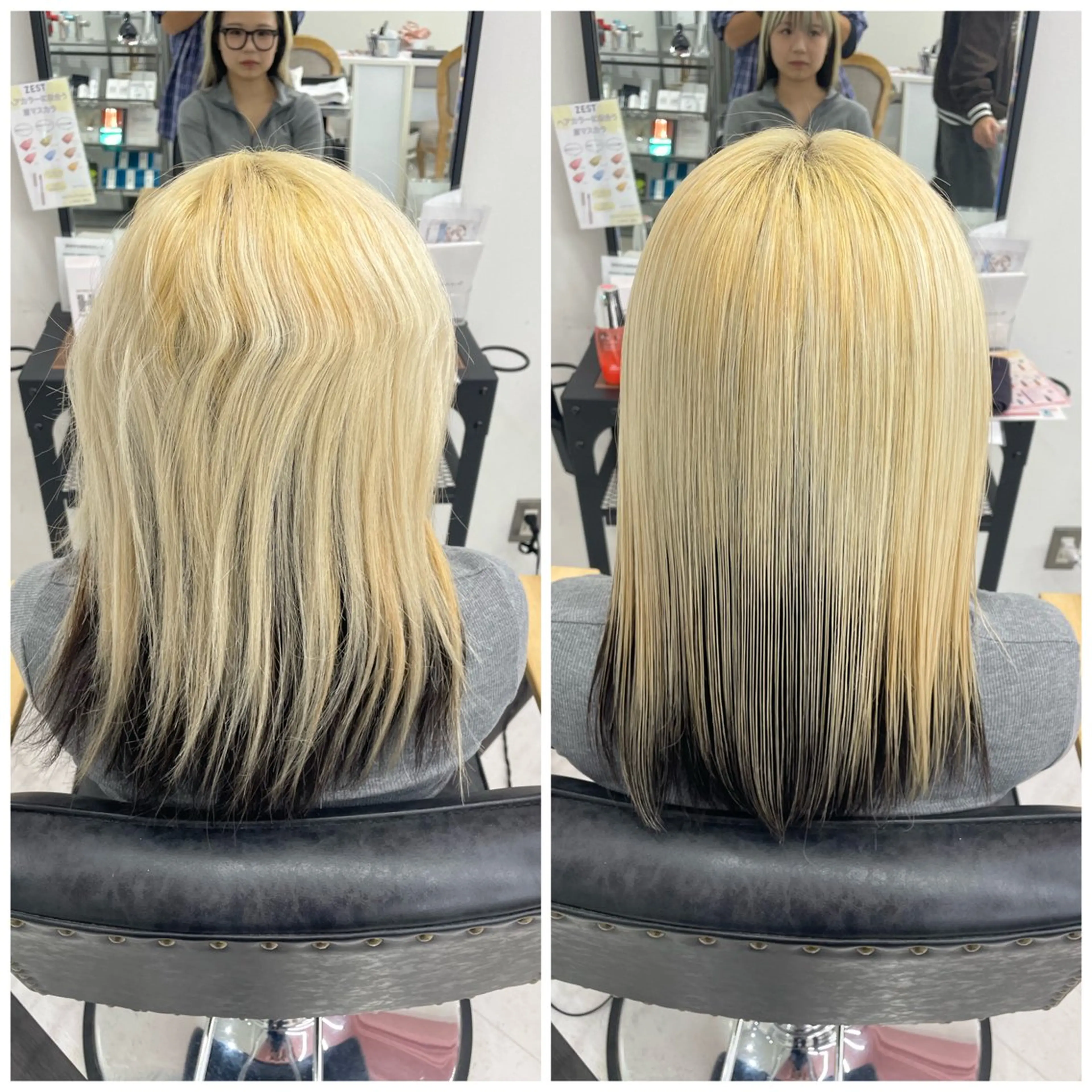 セミロング カラー メンズ 暖色/艶髪/ 透明感カラー/なおとのヘアスタイル