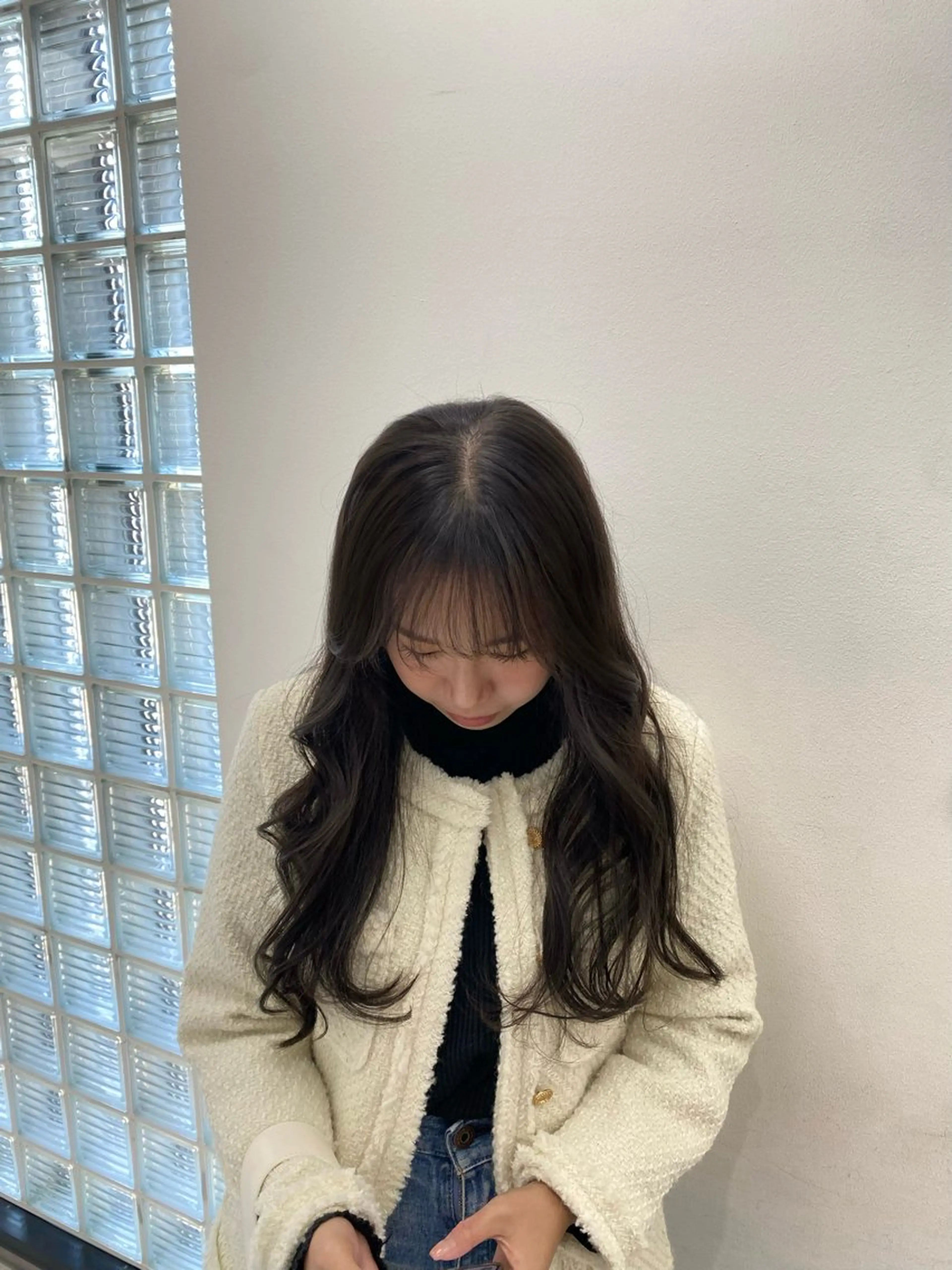 ロング 松尾 美南海のヘアスタイル