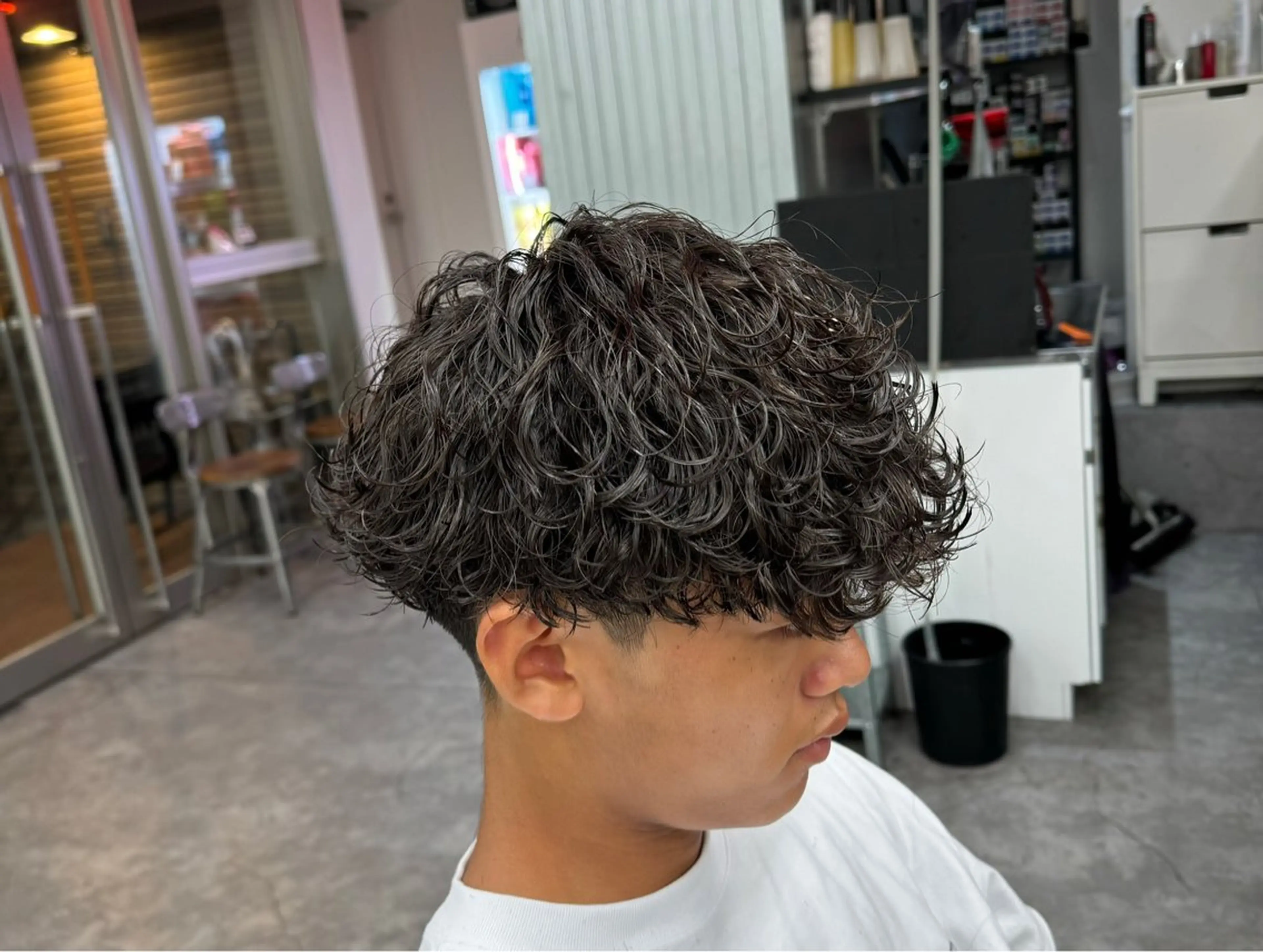 ショート カラー パーマ メンズ カット パーマ トリートメント 🔥メンズパーマ特化 🔥店長中村雄樹のヘアスタイル