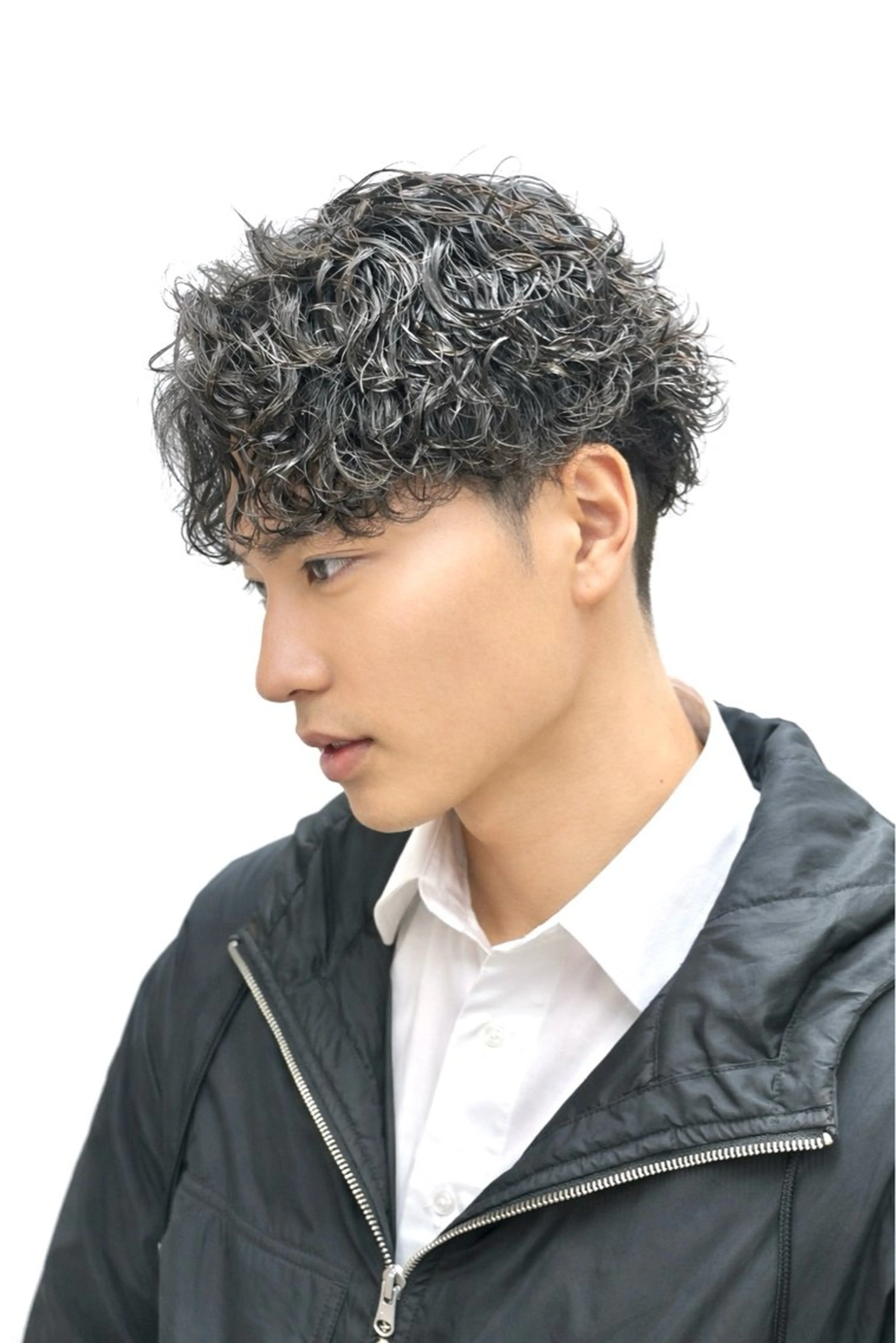 ショート パーマ メンズ カット パーマ メンズ特化/パーマ/ 髪質改善　高野奨馬のヘアスタイル