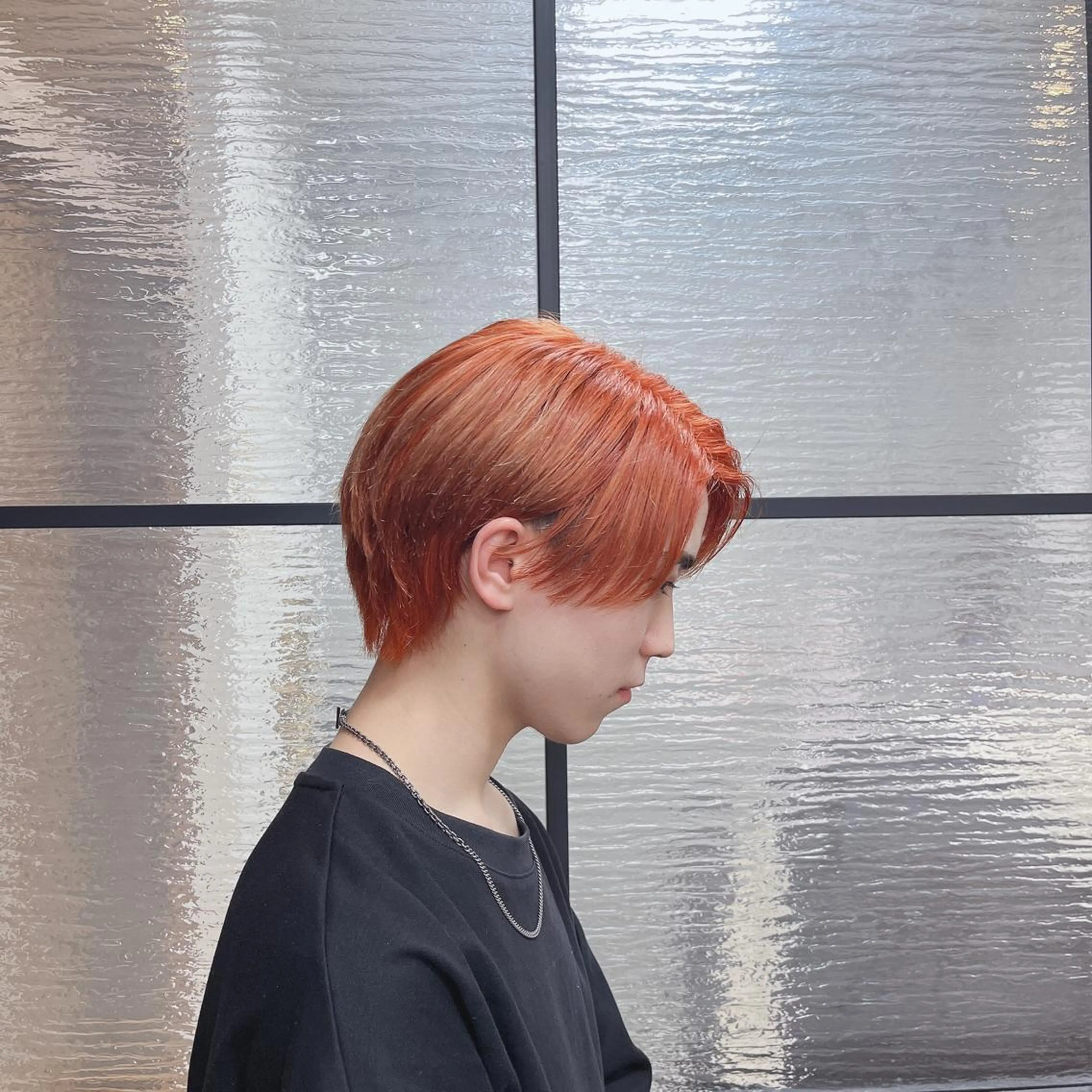 ショート カラー メンズ Vis-a-vis 板橋所属・鈴木 皆斗のヘアスタイル