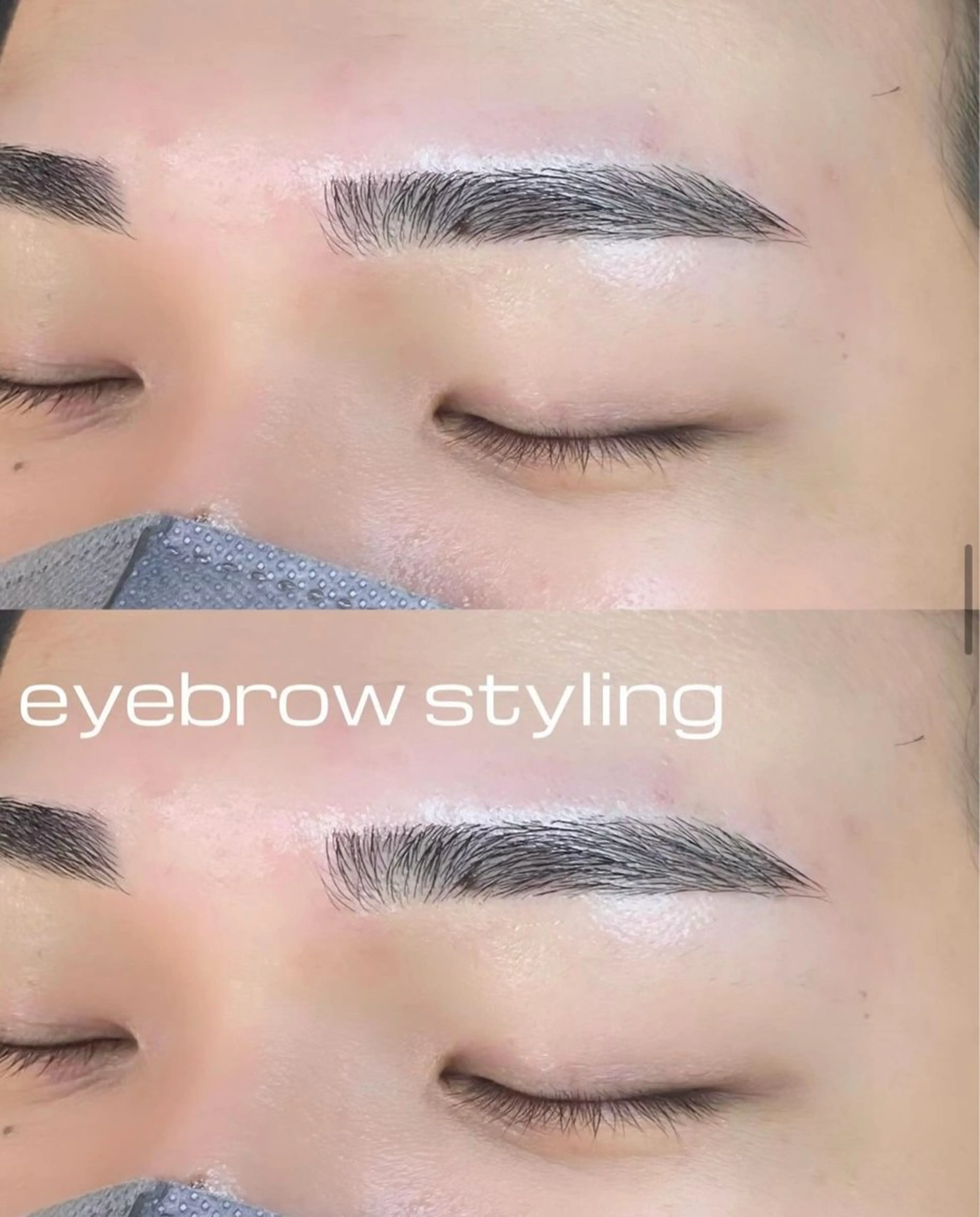 アイブロウ メンズアイブロウ SSINSTUDIO北千住店所属・Yuri 🎀🫧のマツエク・マツパデザイン