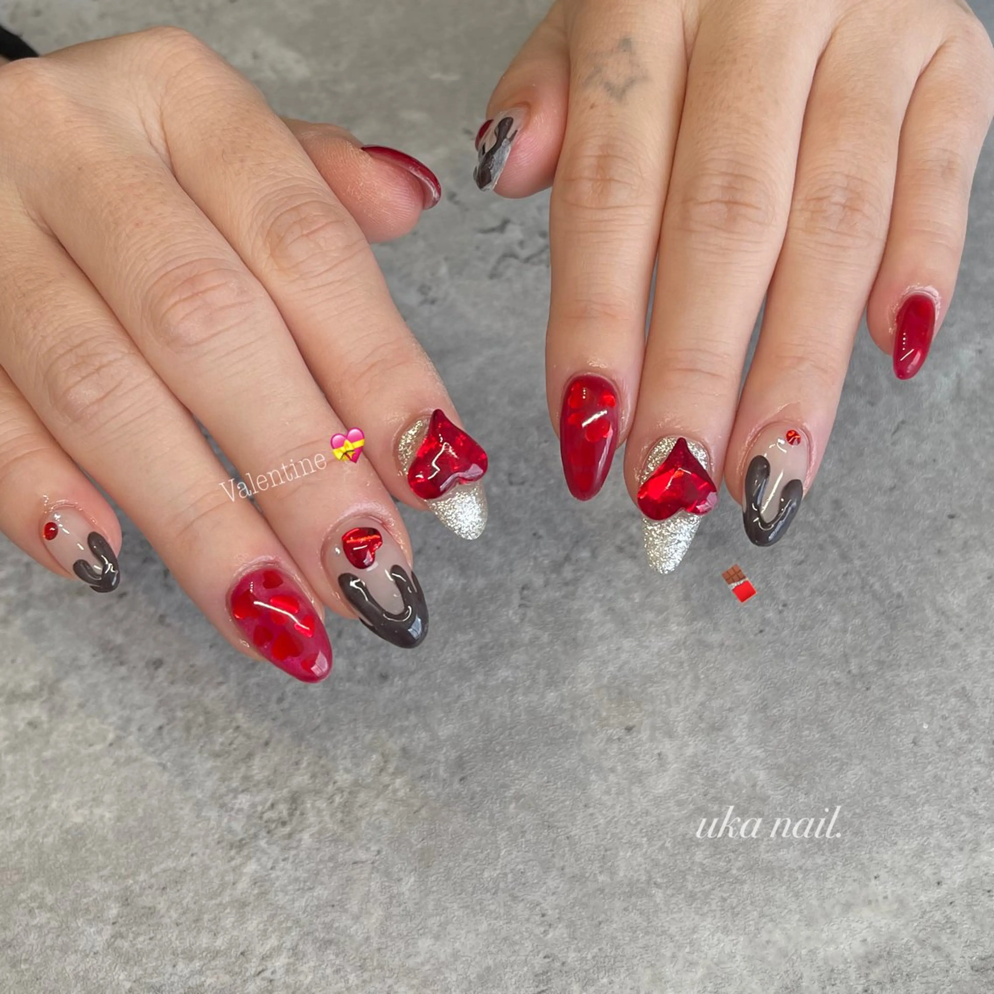 ネイル ハンドネイル uka nailのネイルデザイン