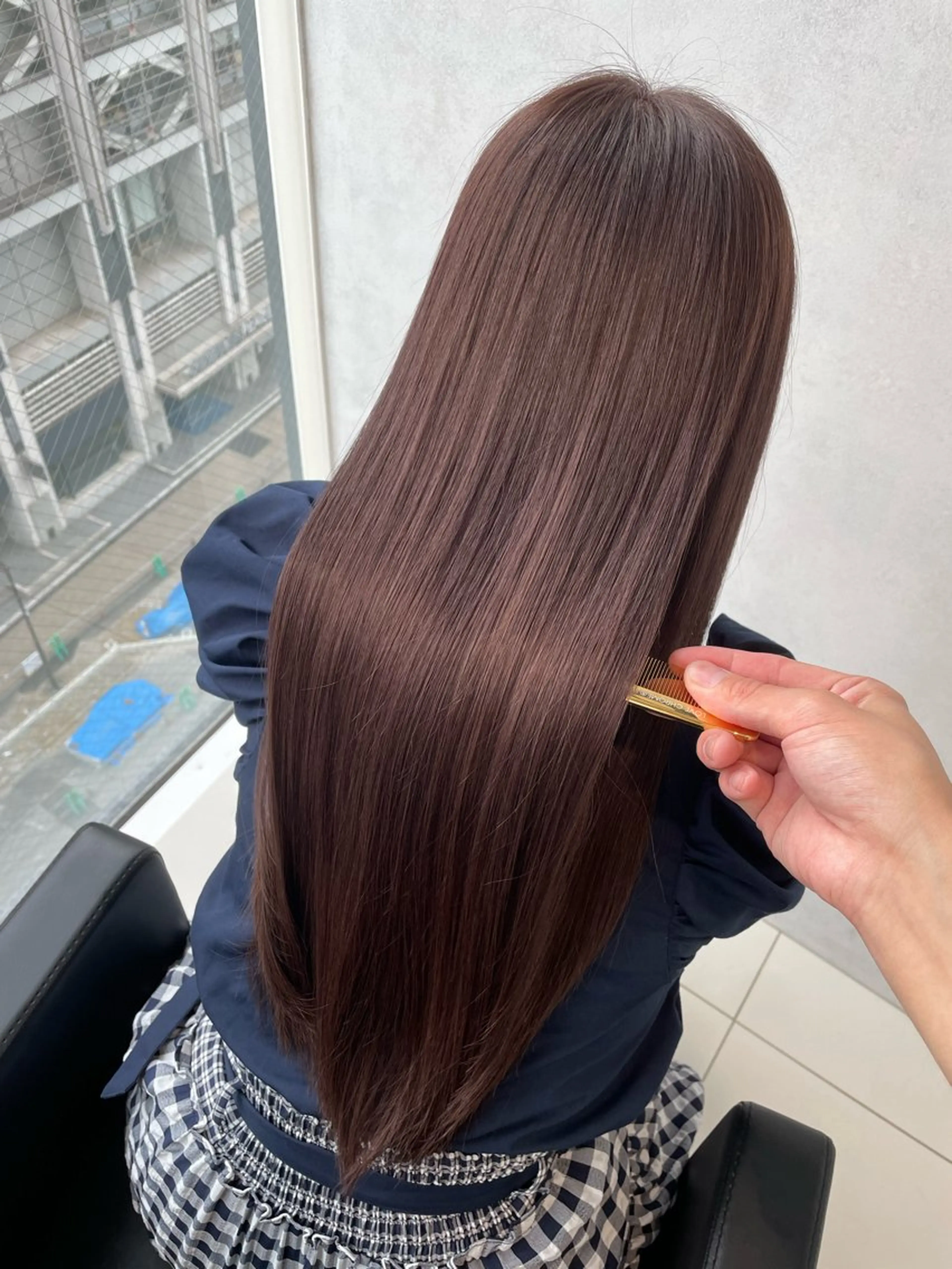 ロング カラー ケアカラー カット ヘアカラー トリートメント ✨髪質改善✨美髪 矯正🫧小泉のヘアスタイル