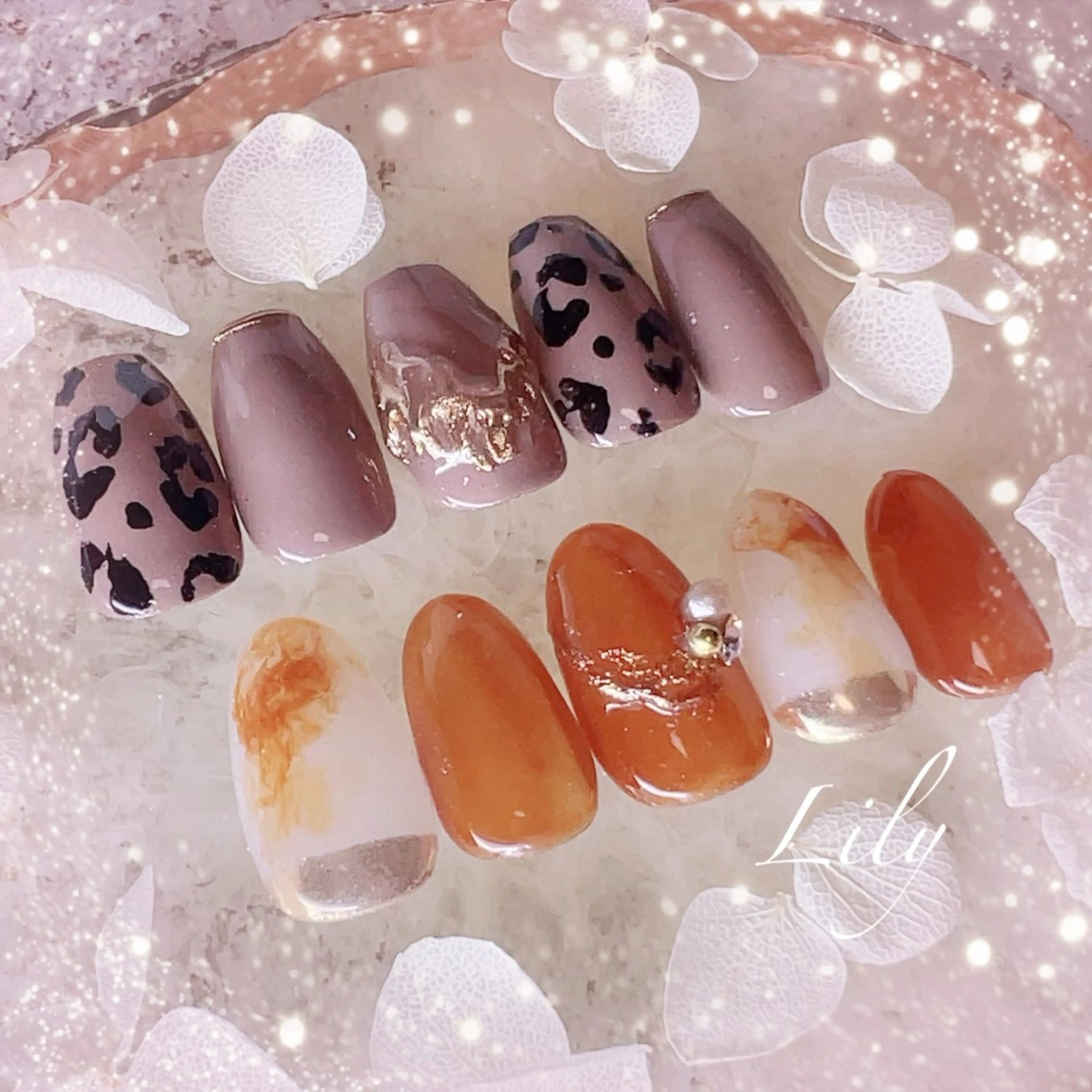 ネイル ハンドネイル Nailsalon Lilyのネイルデザイン