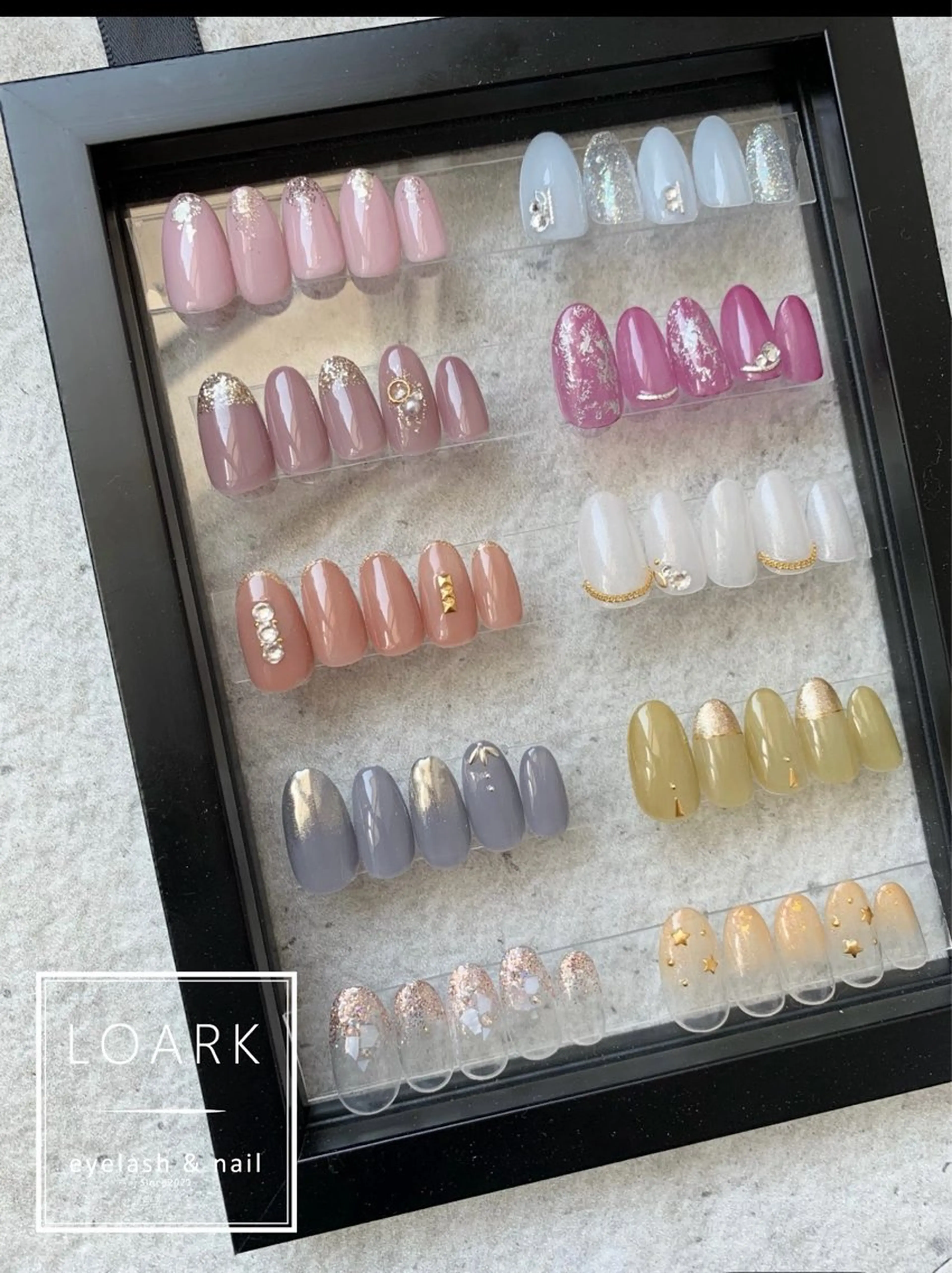 ネイル ハンドネイル LOARK nail Rina🫧のネイルデザイン