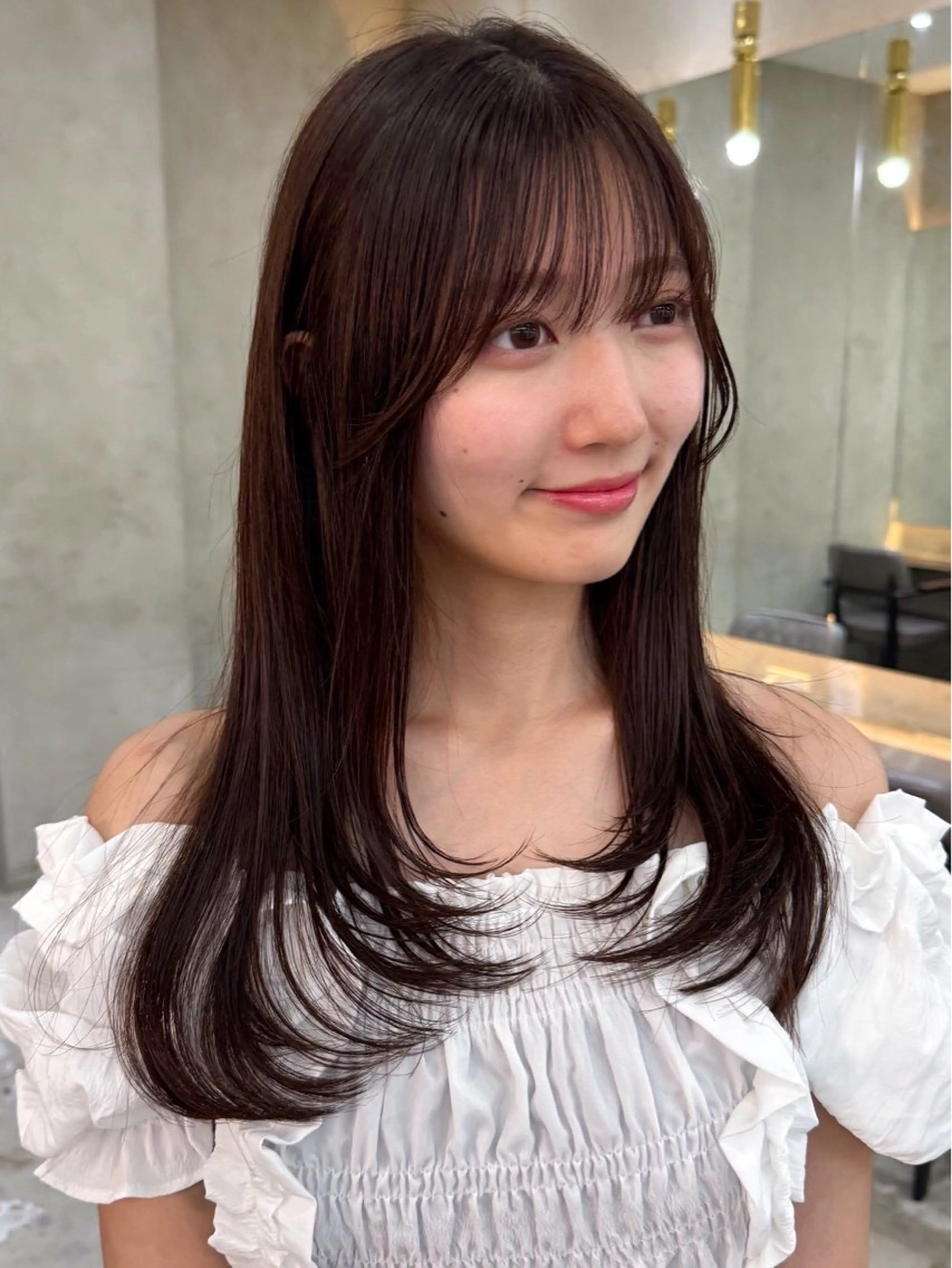 ✨似合わせカット＋透明感艶カラー＋トリートメント✨平日限定メニュー❗️の写真