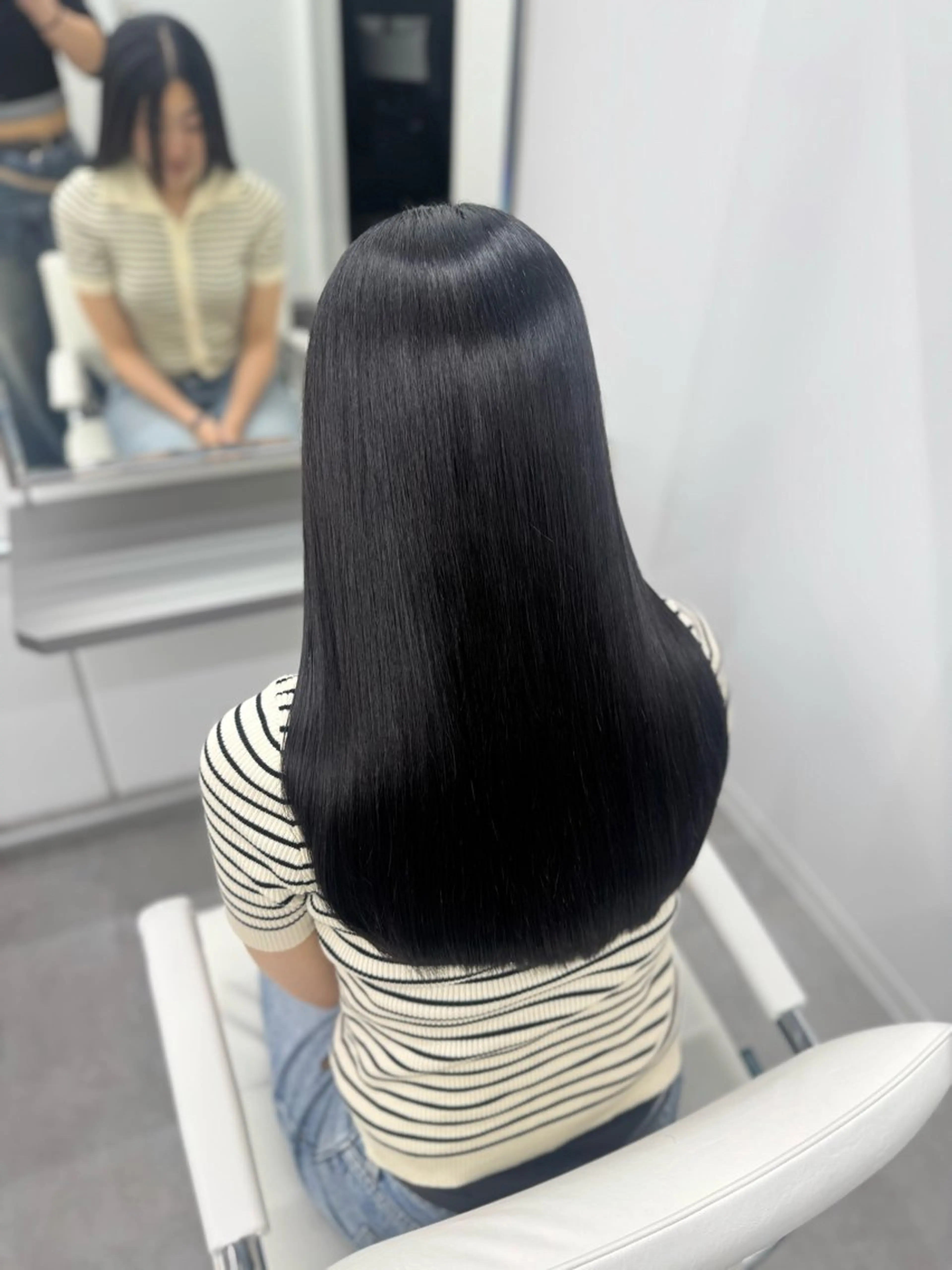 ✨綺麗に伸ばしたい方✨メンテナンスカット+髪質改善トリートメントの写真