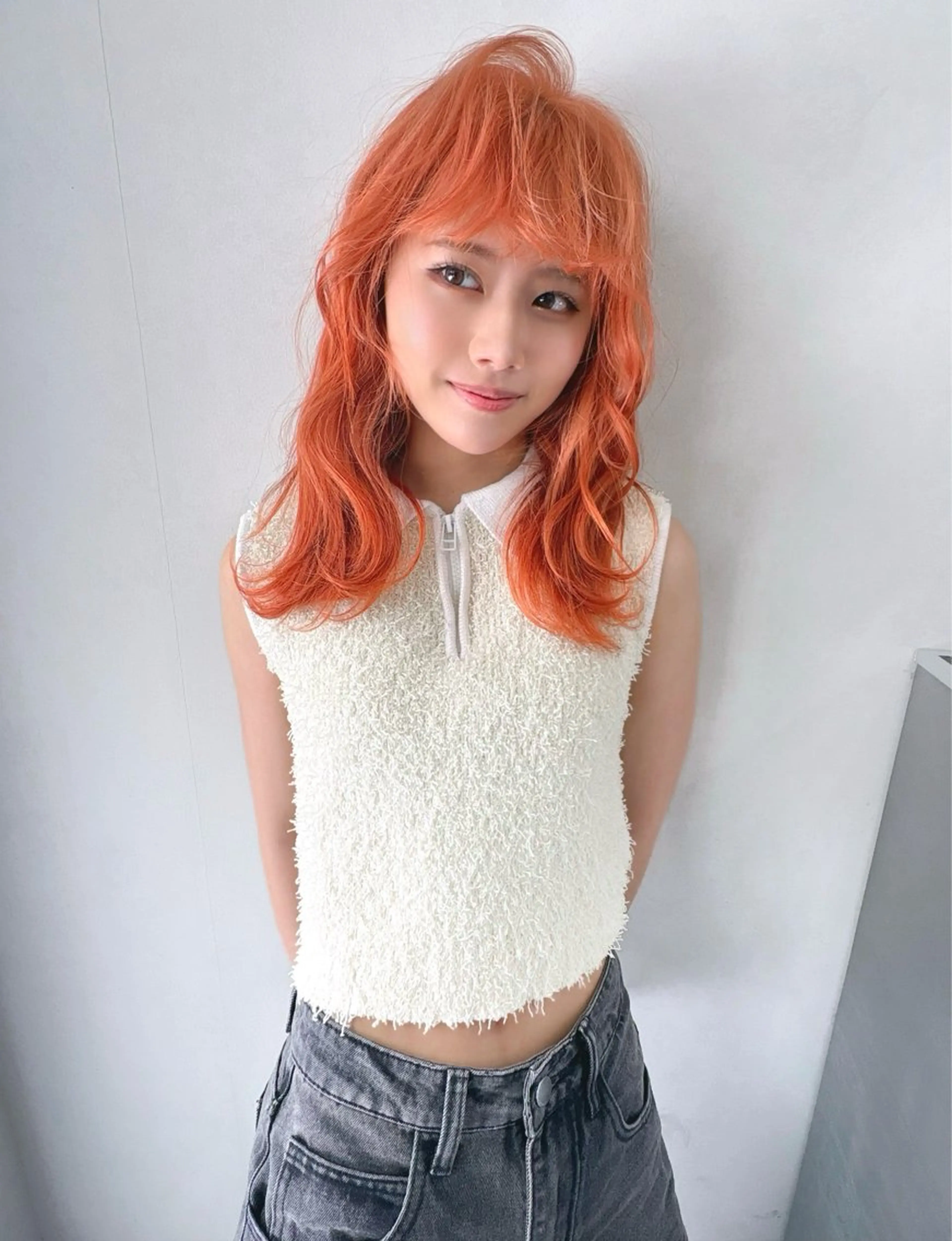 ミディアム カラー ヘアカラー トリートメント ✨武内凌太✨ 複雑履歴/ムラ修正のヘアスタイル