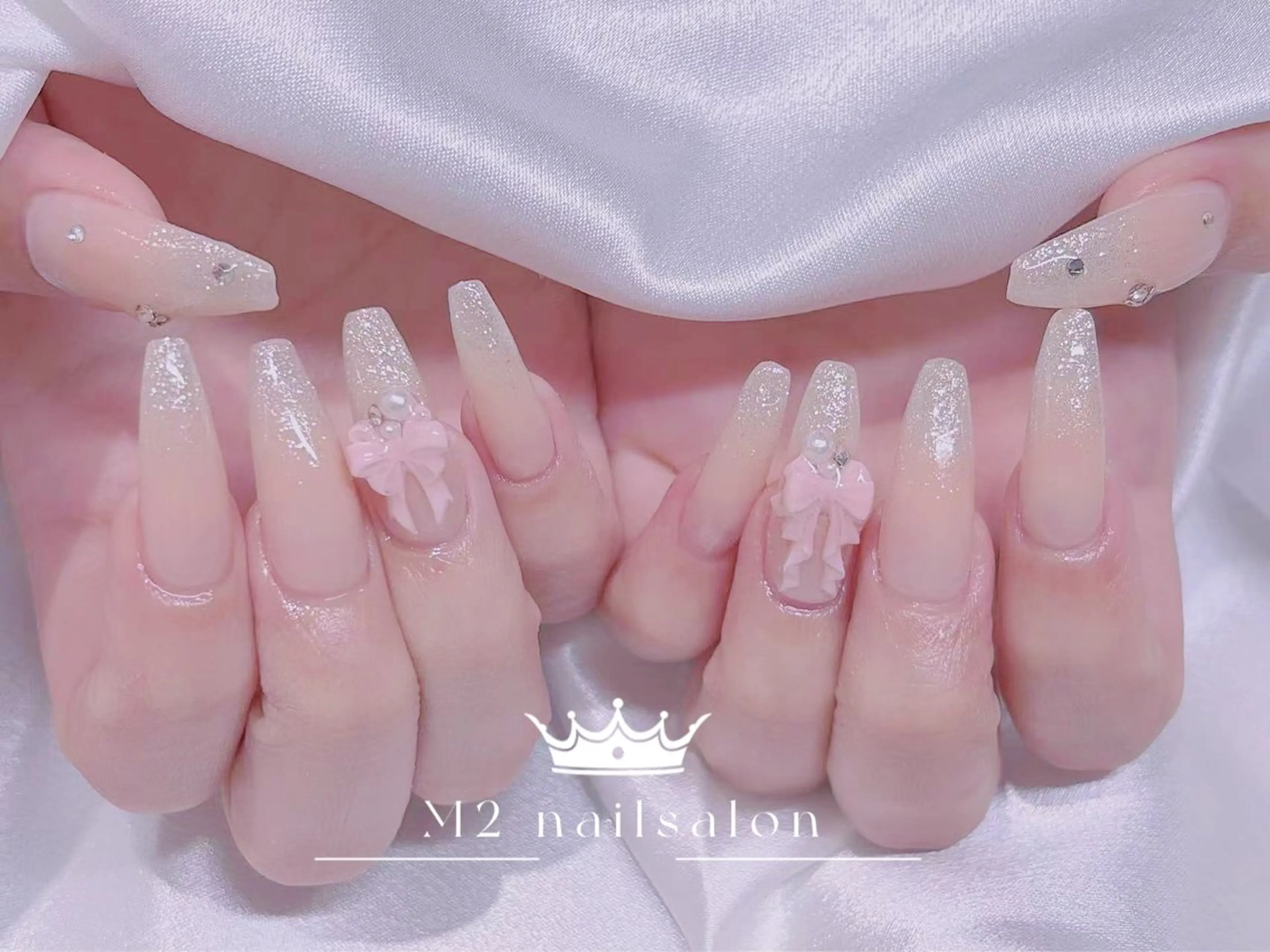 ネイル ハンドネイル 長さだし専門店 M2 rikaのネイルデザイン
