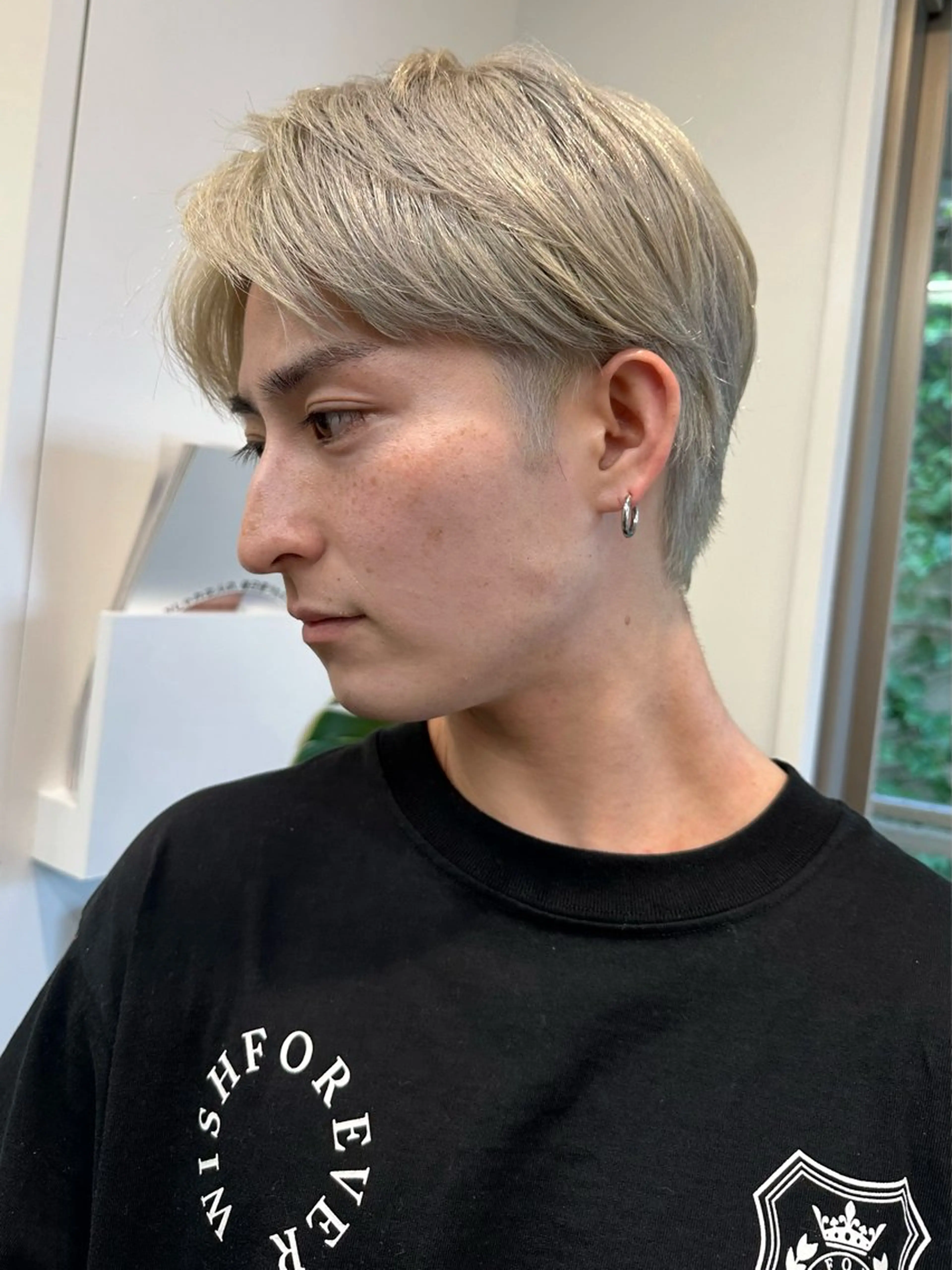 ショート メンズ マッシュ 刈り上げ Cinq所属・ハイライト🌟/ ボブ/豊田のヘアスタイル