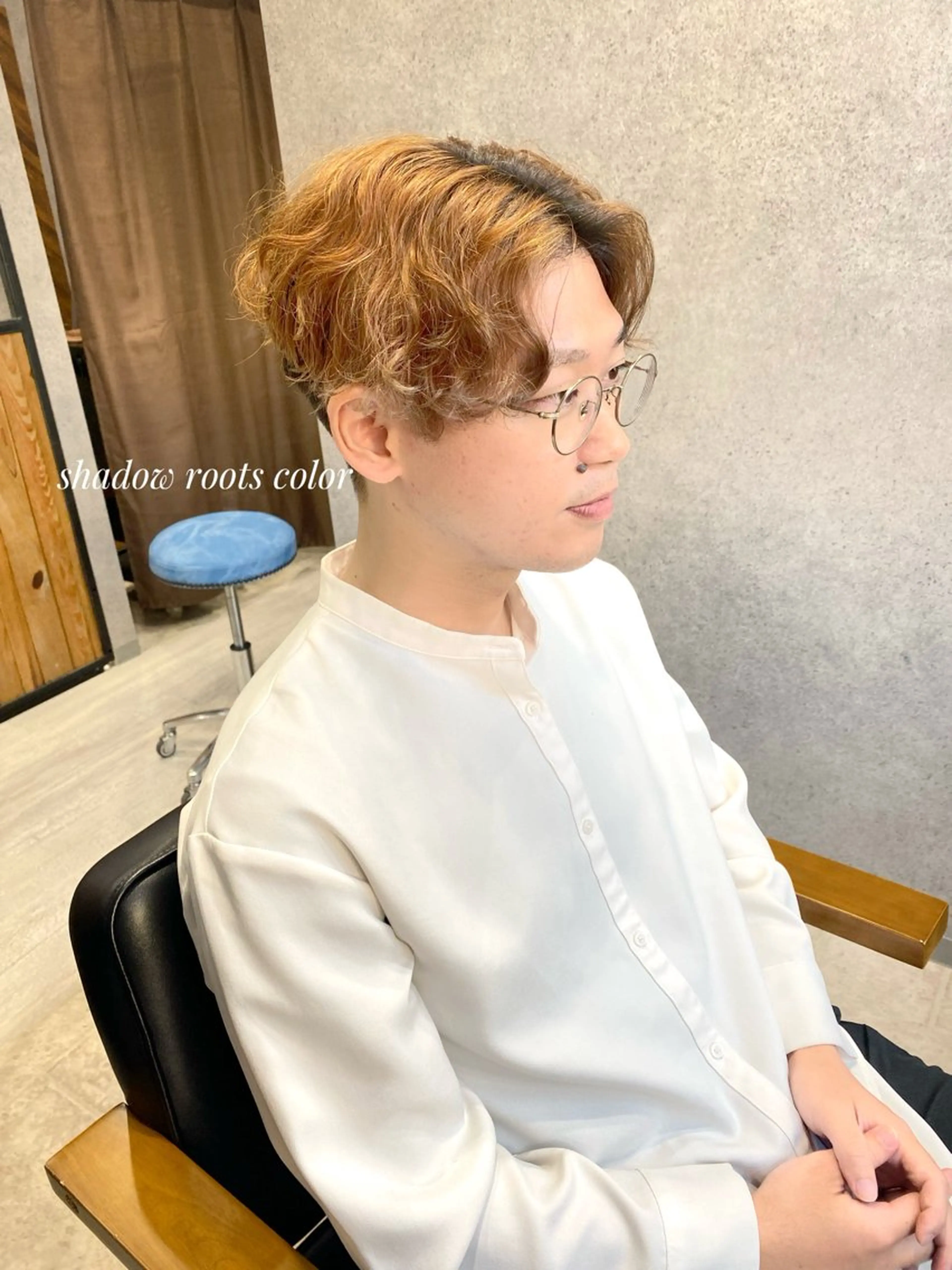 カラー メンズ メンズブリーチ ブリーチ clomus所属・YUKA艶髪 🌸寛ぎ部屋のヘアスタイル