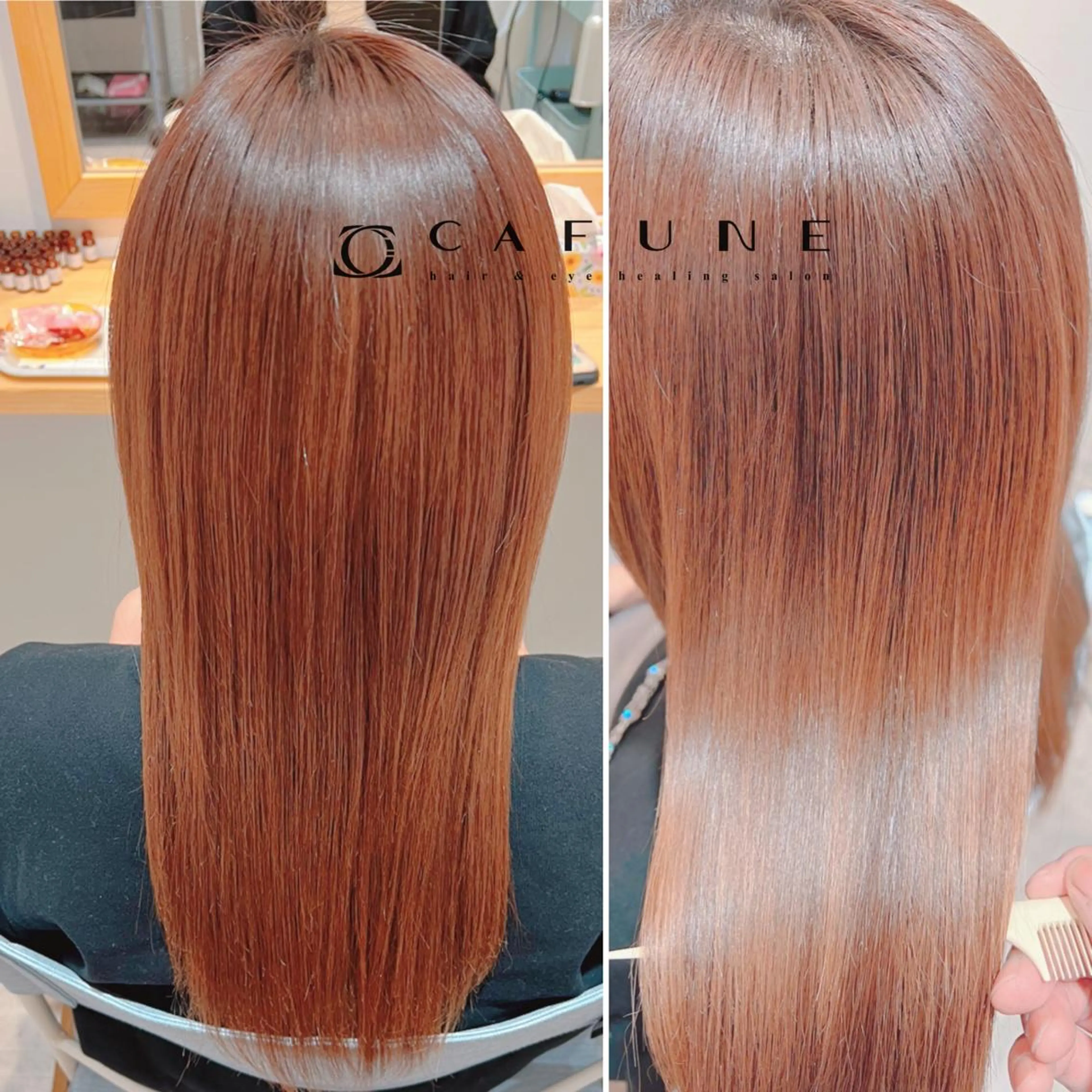 【女性限定・ヘアエステカットカラー】スコープ+炭酸クレンジング+カット+カラー+スパ+艶トリートメントの写真