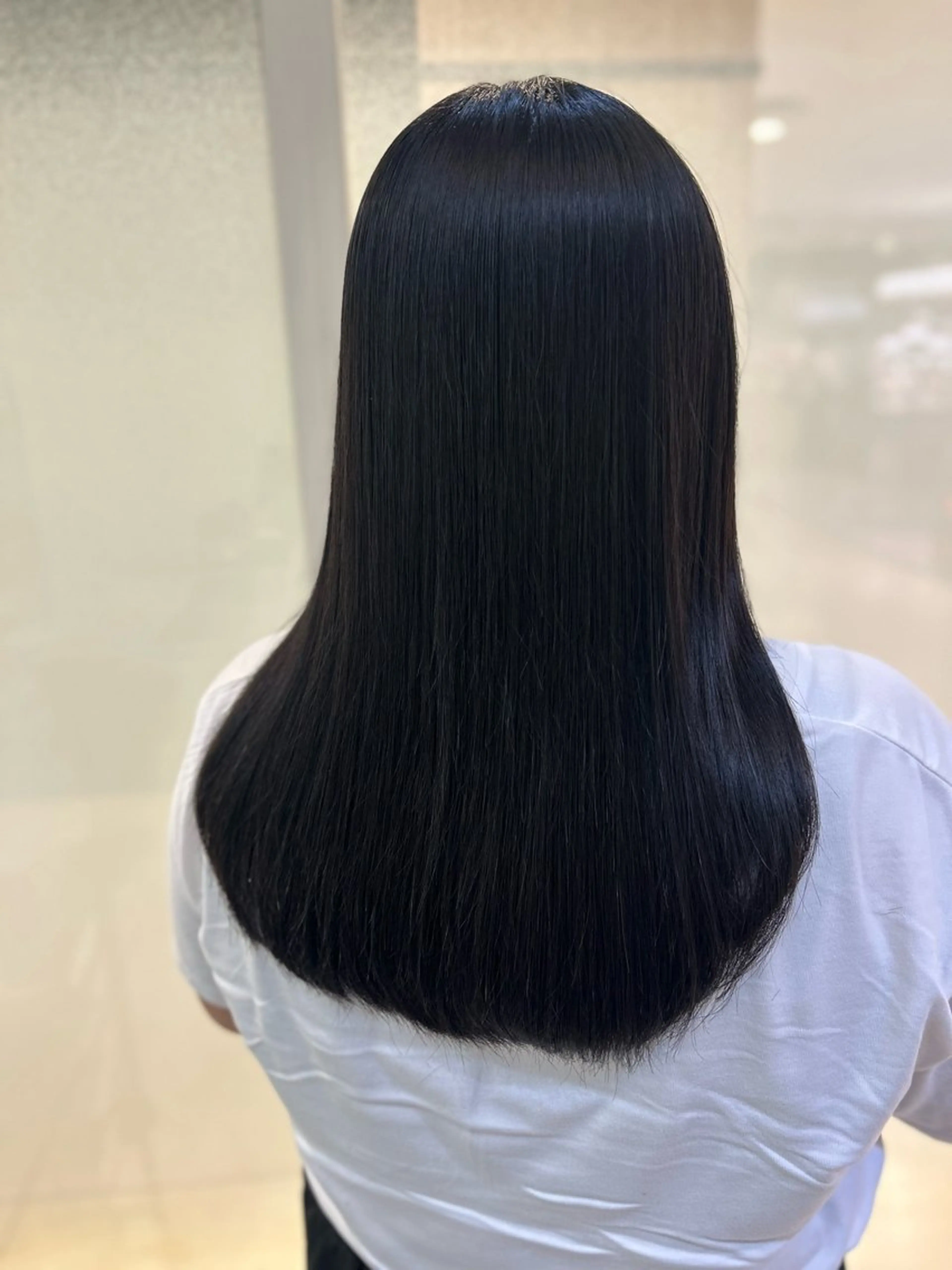 ロング パーマ カット 縮毛矯正 トリートメント 髪質改善/縮毛矯正 ササキナツミのヘアスタイル