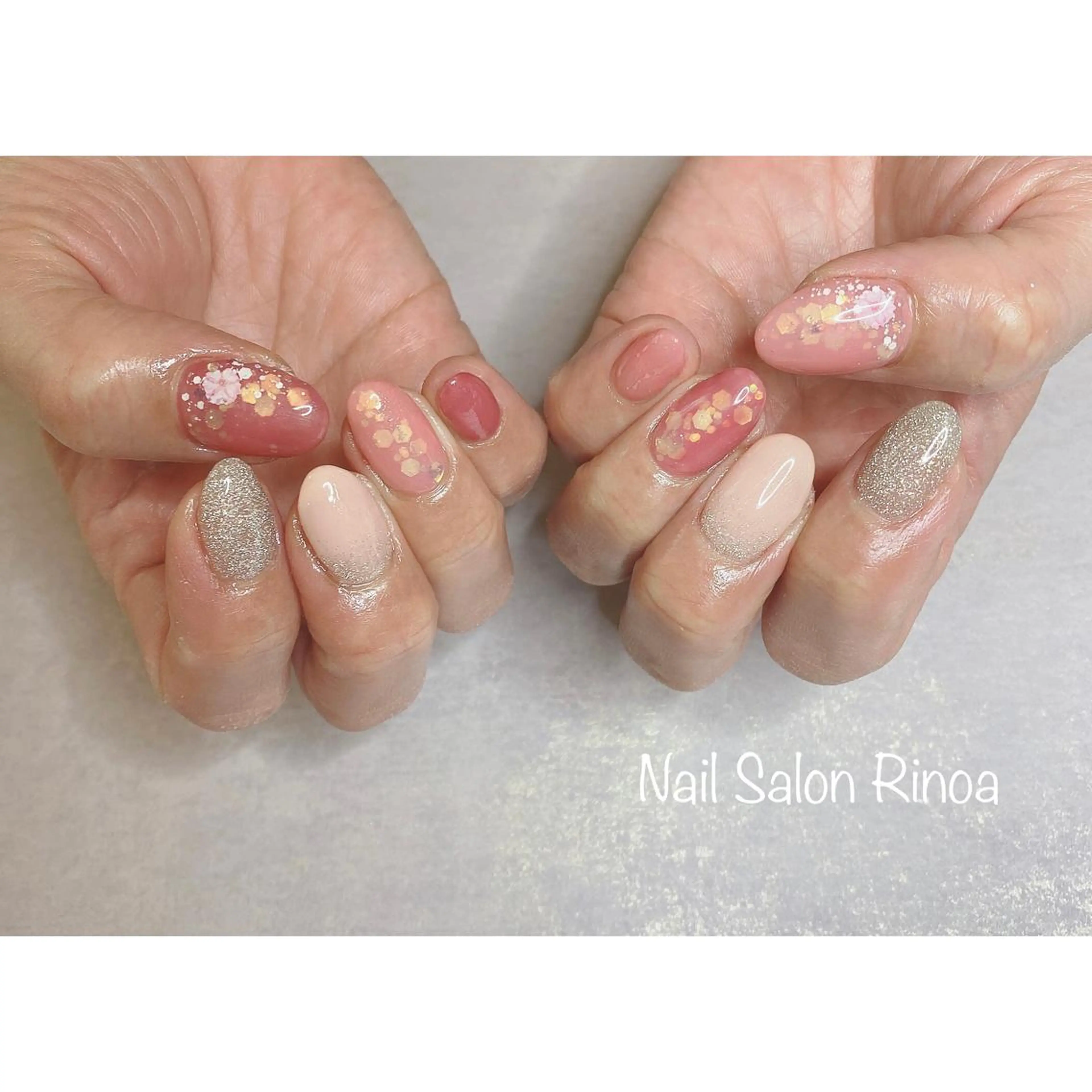 ネイル Nail Salon Rinoaのネイルデザイン