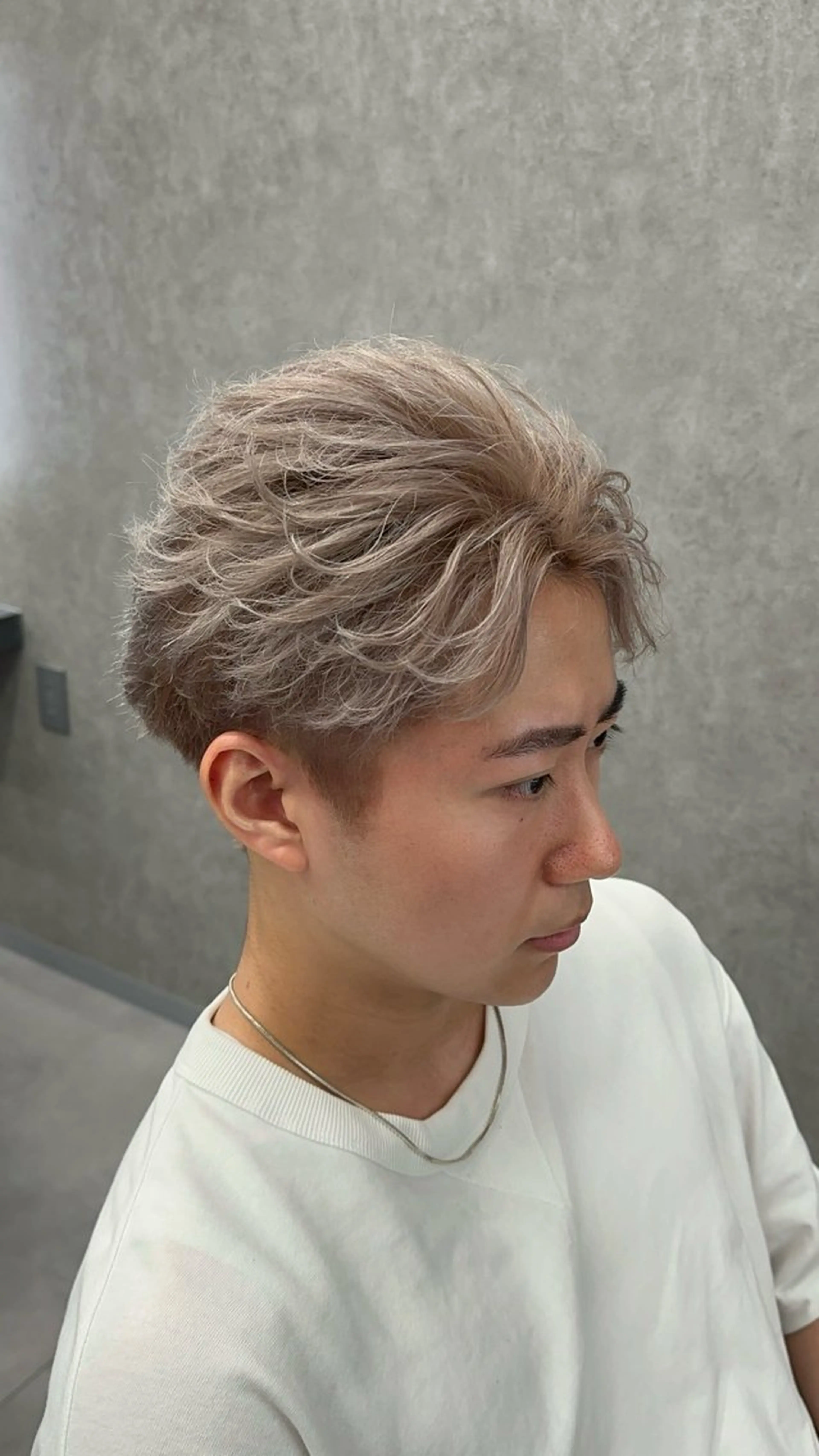 カラー パーマ メンズ ヘアカラー STANCE MEN'S公式のヘアスタイル