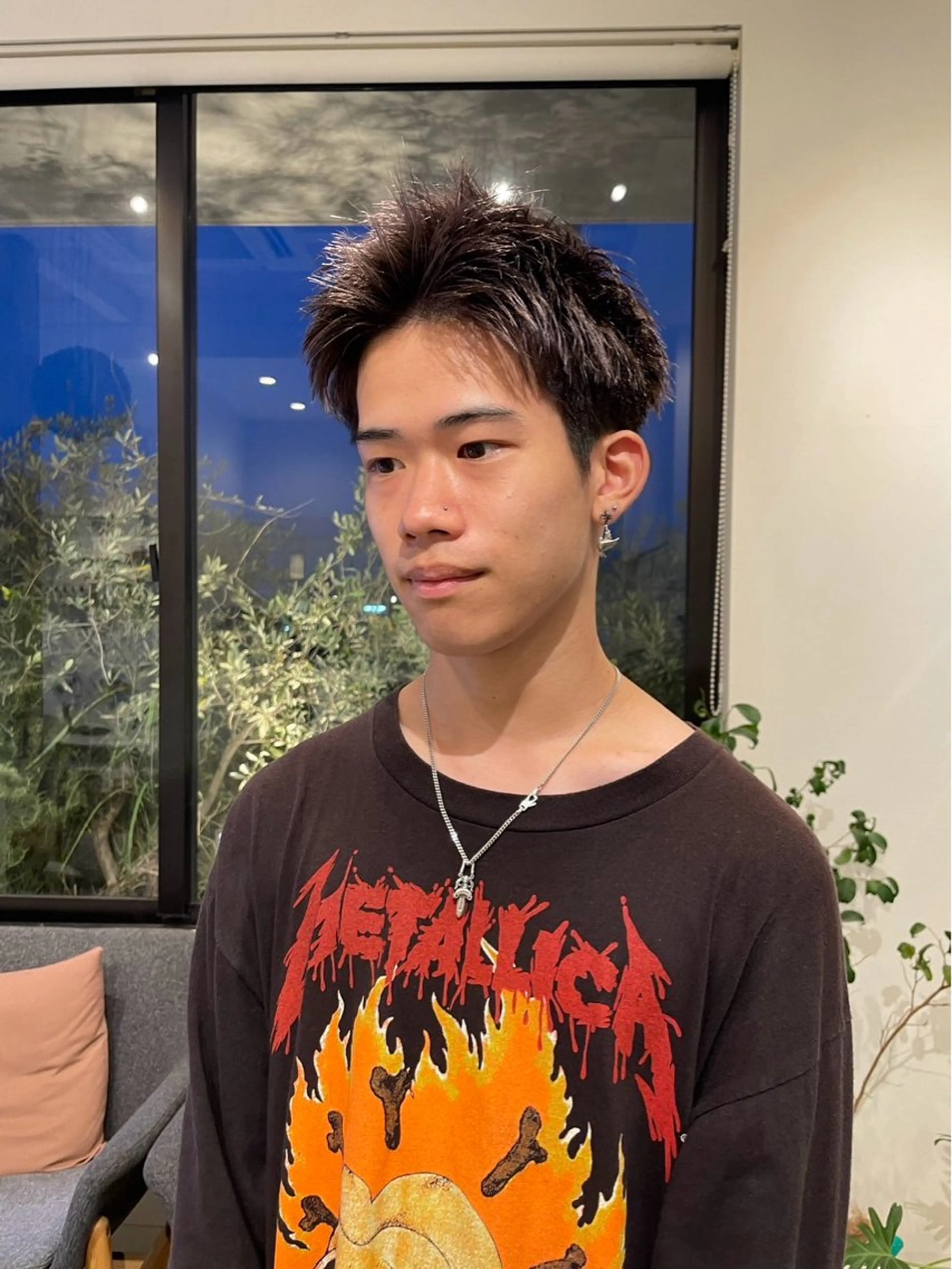 メンズ 冨田 綾のヘアスタイル