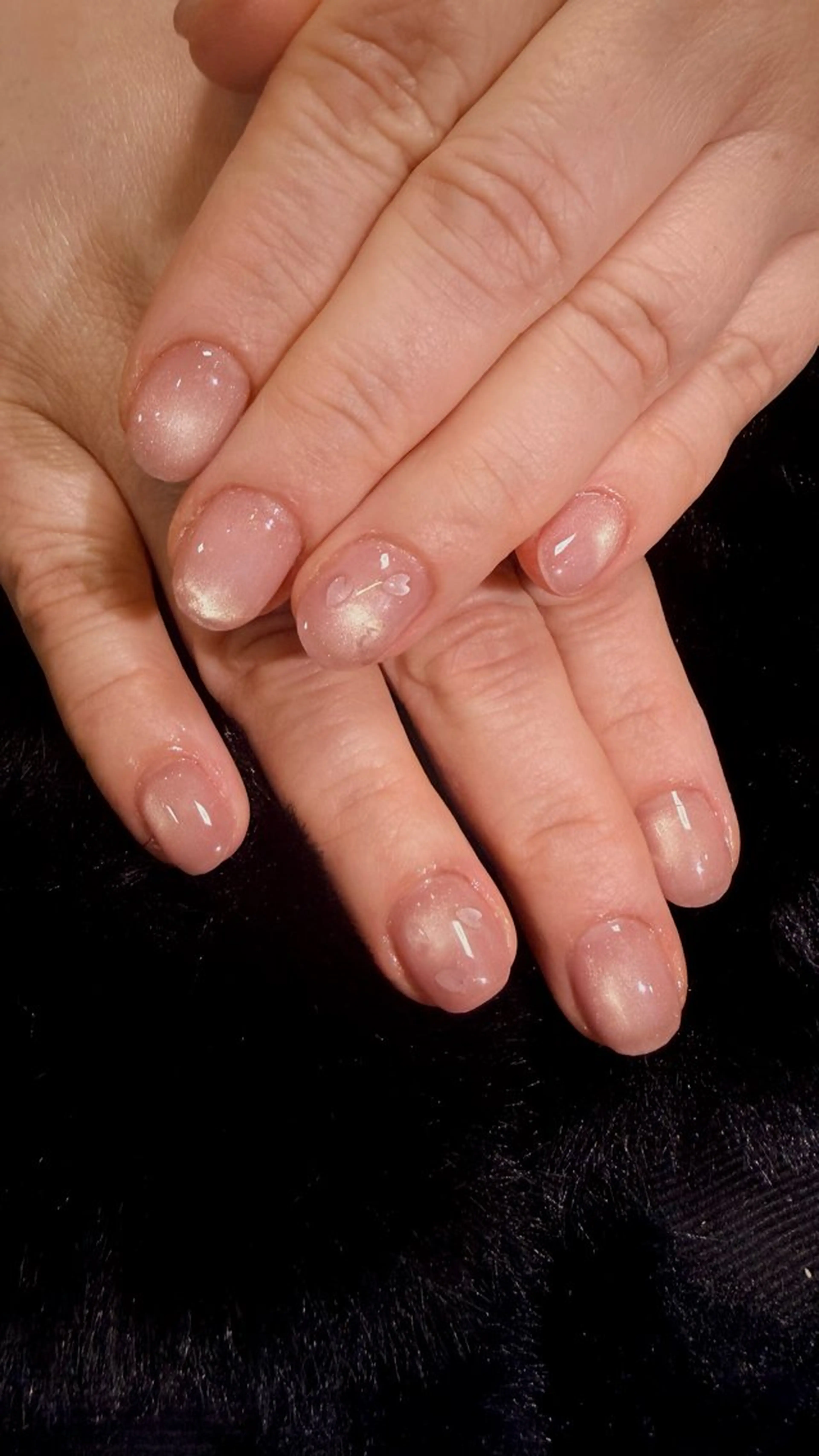 ネイル 桜ネイル ピンク 春ネイル &robe 銀座店所属・＆robe mayumiのネイルデザイン