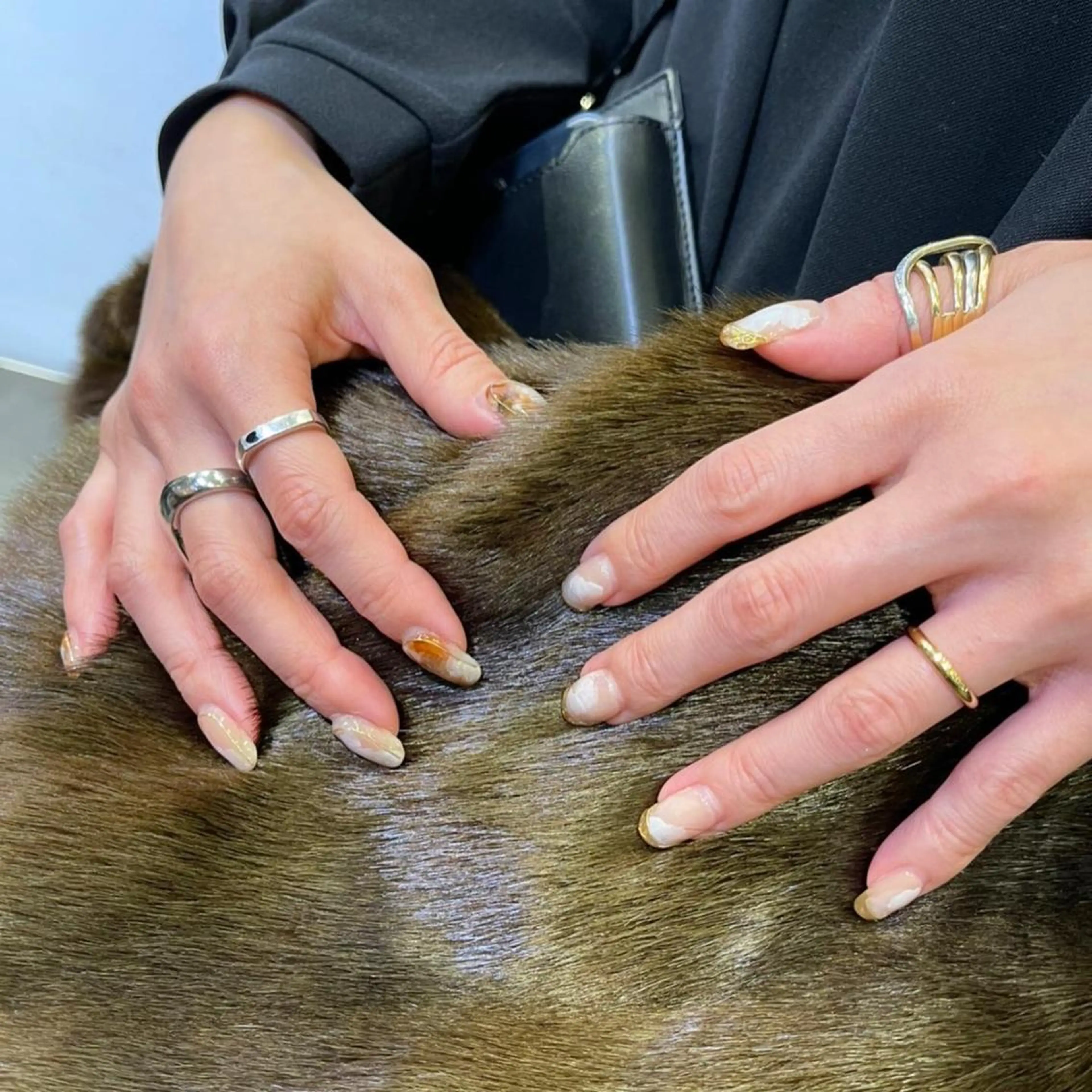 ネイル ハンドネイル フットネイル kiii.__ ✴︎*のネイルデザイン