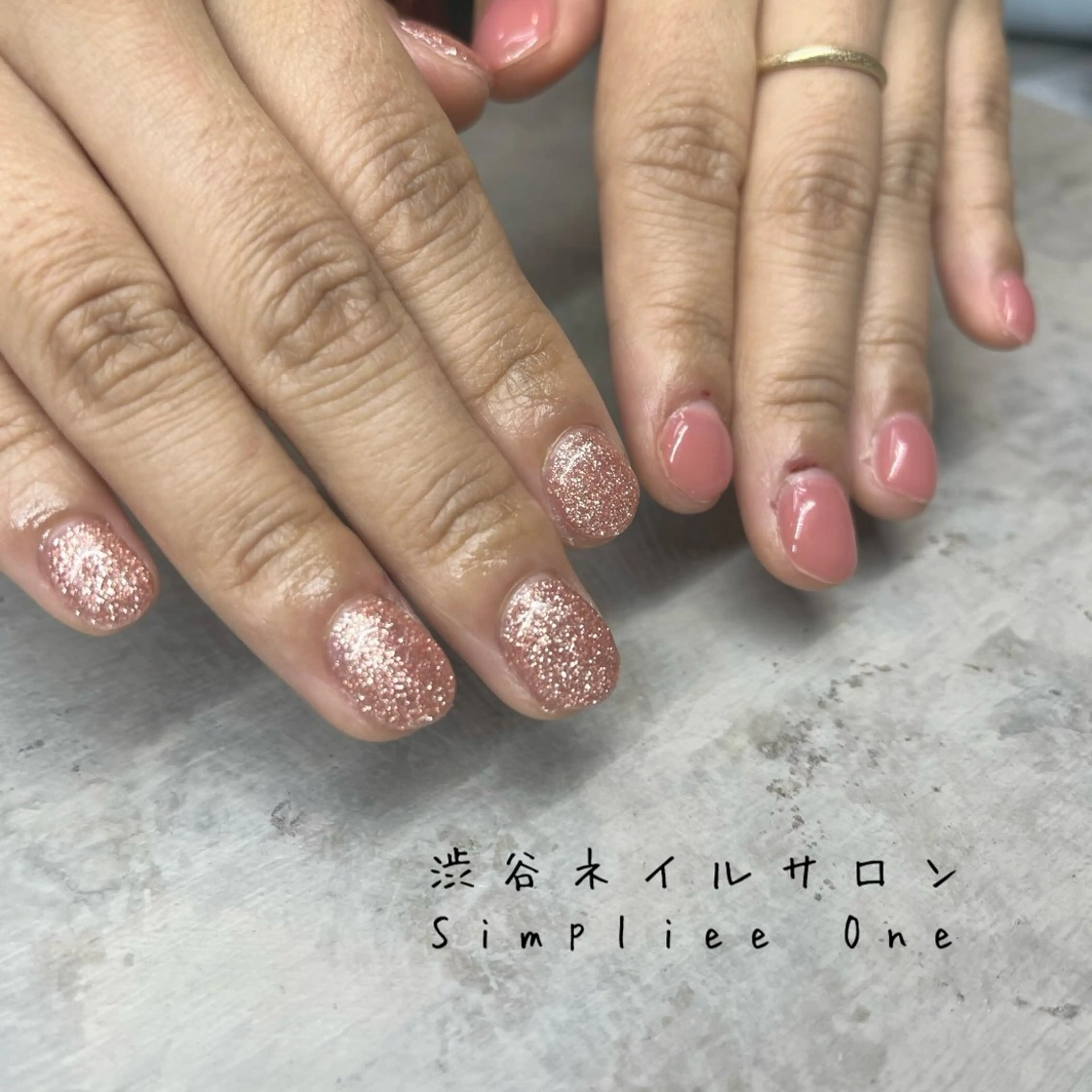 ネイル オフィスネイル シンプルネイル ハンドネイル シンプリーワン渋谷店 ️🫧MAI️🫧のネイルデザイン