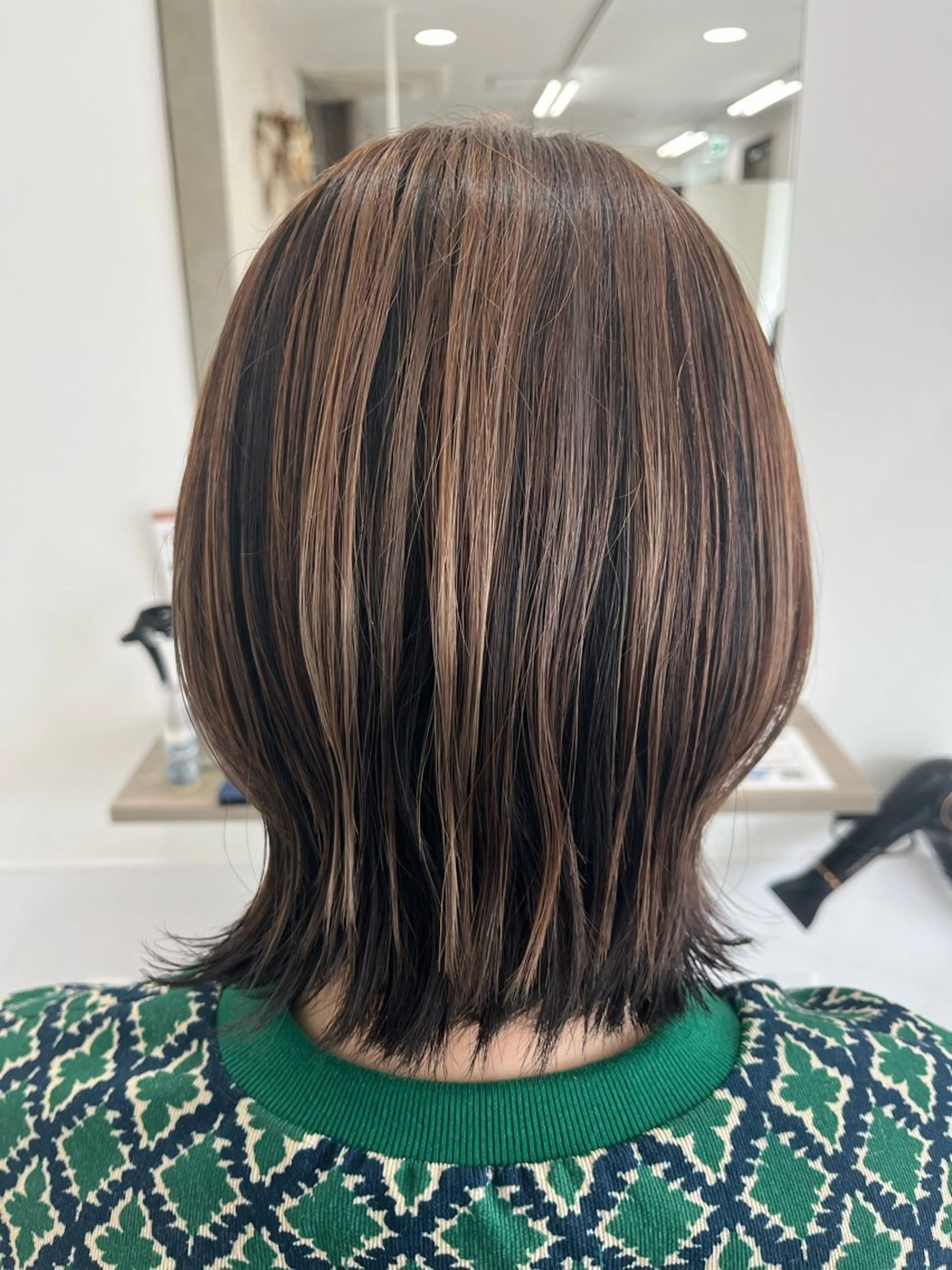 セミロング Yumi/艶髪/ 透明感カラー🤍のヘアスタイル