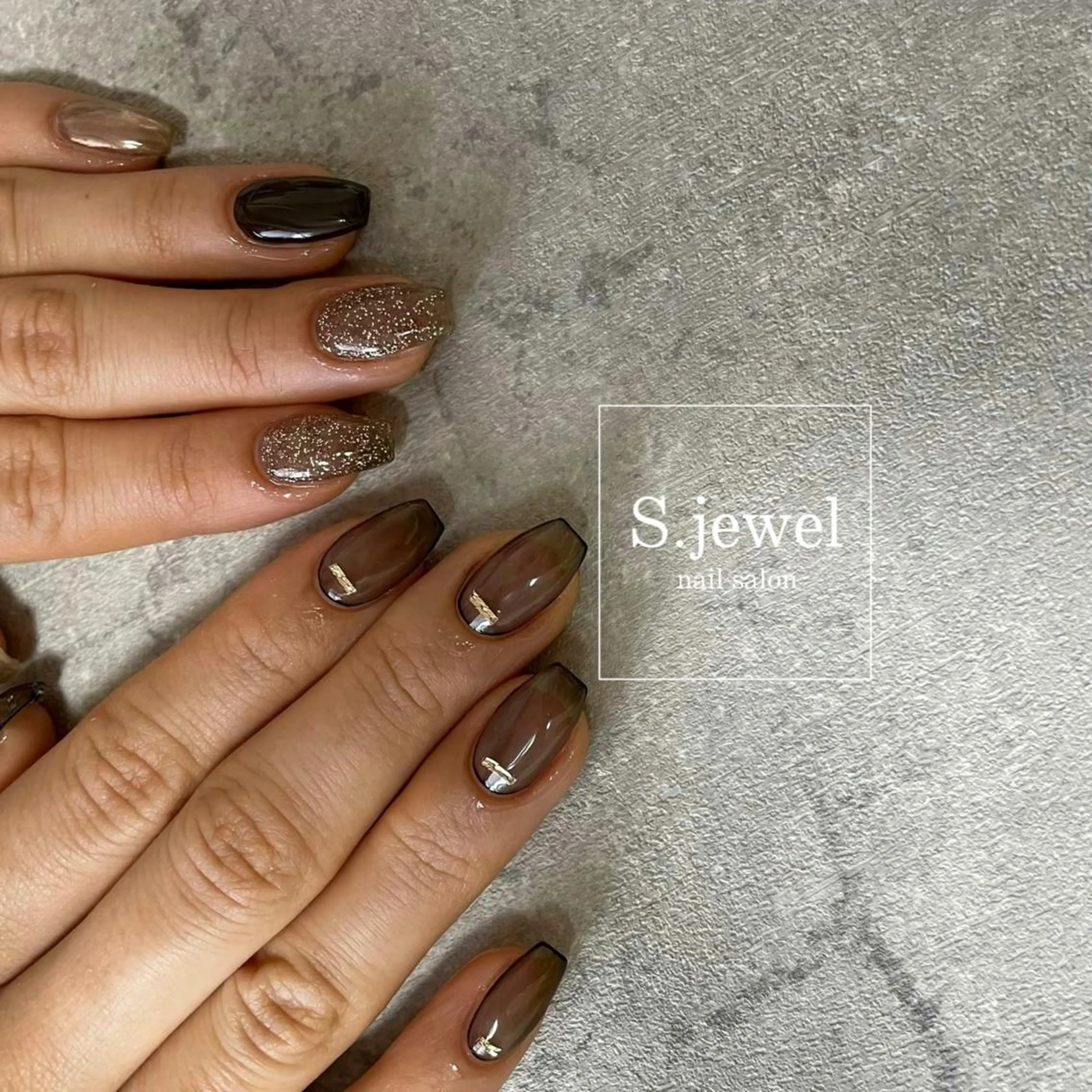 ネイル S♡JEWEL所属・S. JEWELのネイルデザイン