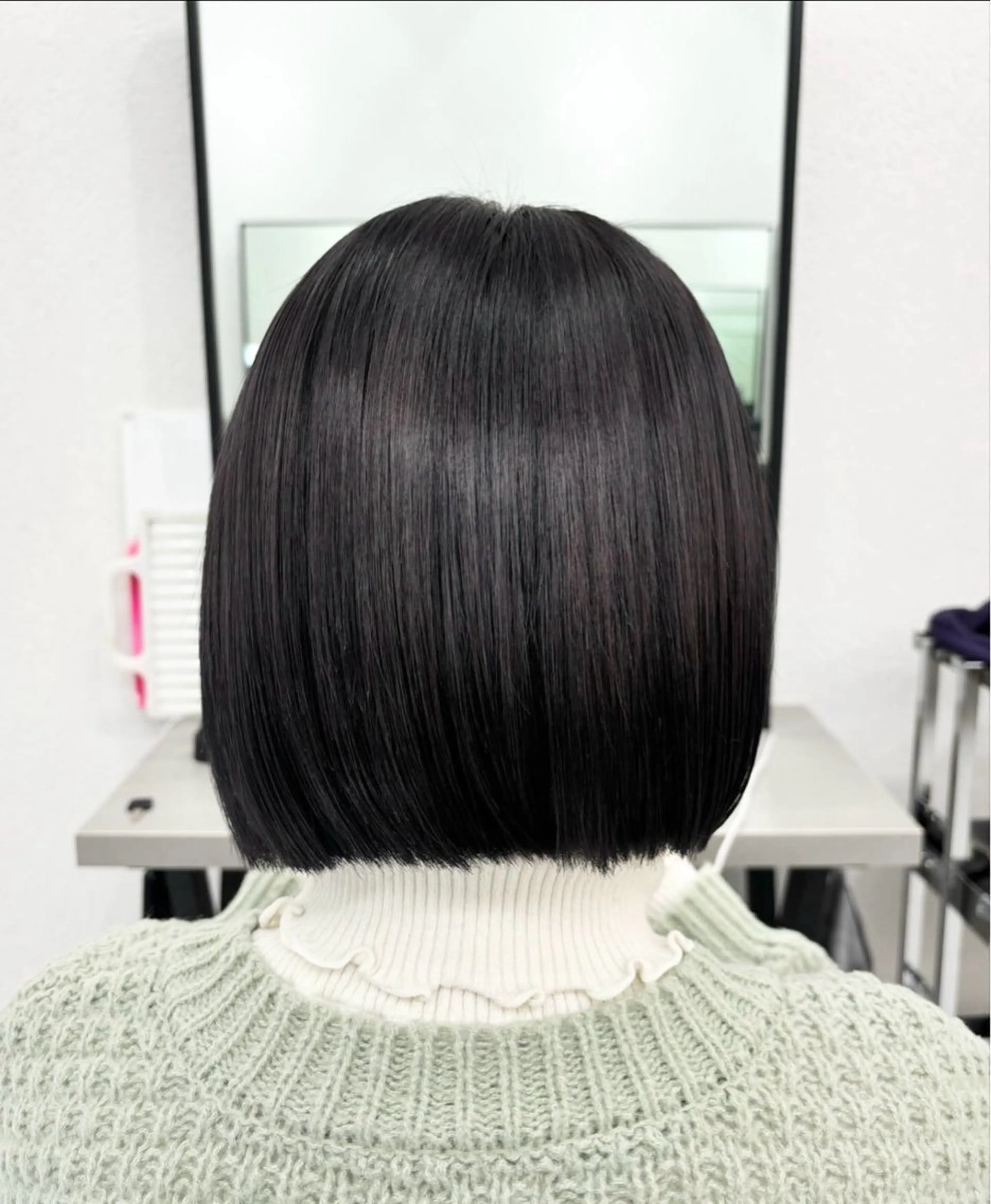 ワンカラー🎨＋3stepシステムトリートメント🥣＋ヘアセット🌟の写真