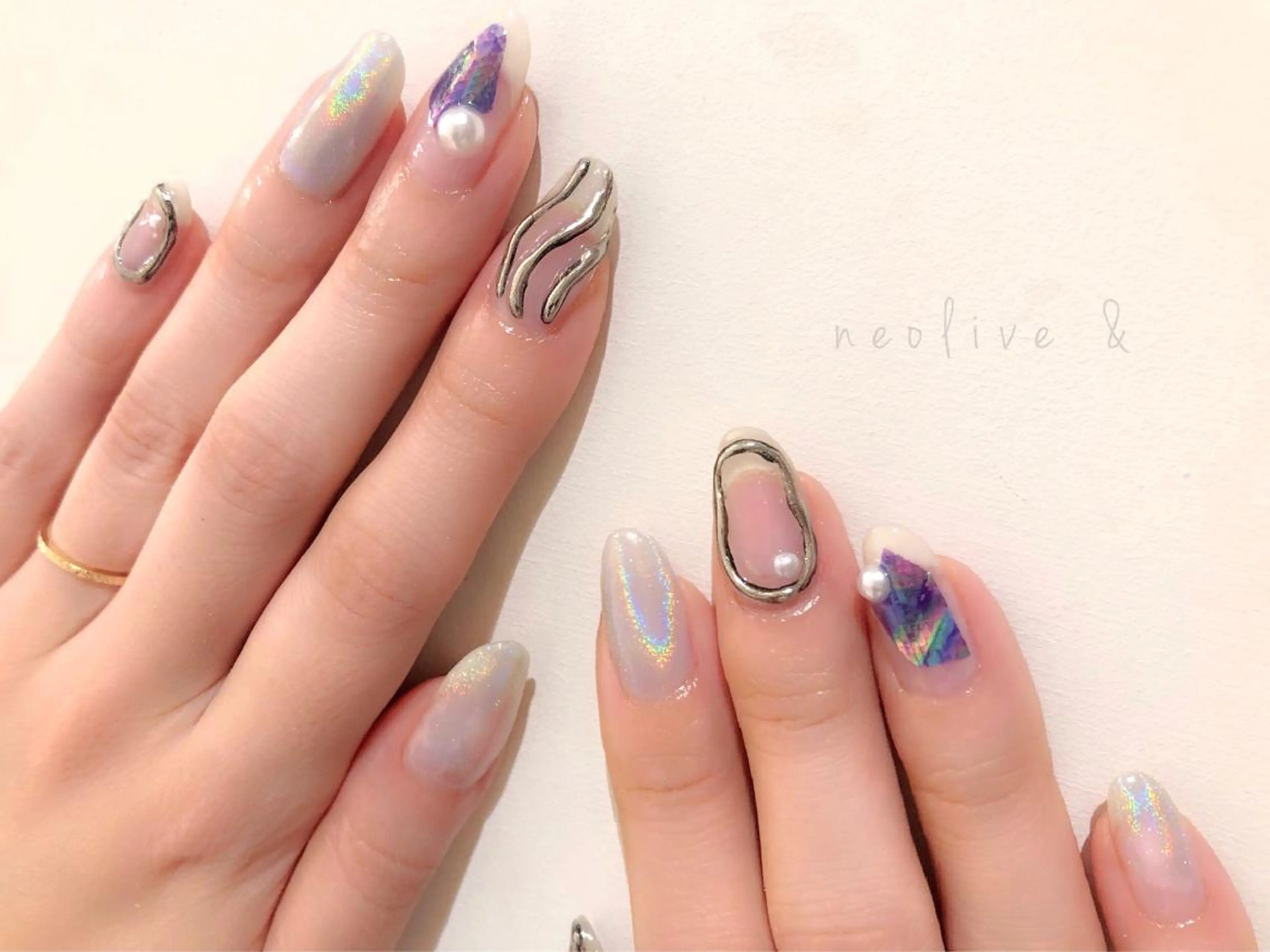 ネイル 持ち込み Yuriko Omi パラジェル/渋谷のネイルデザイン