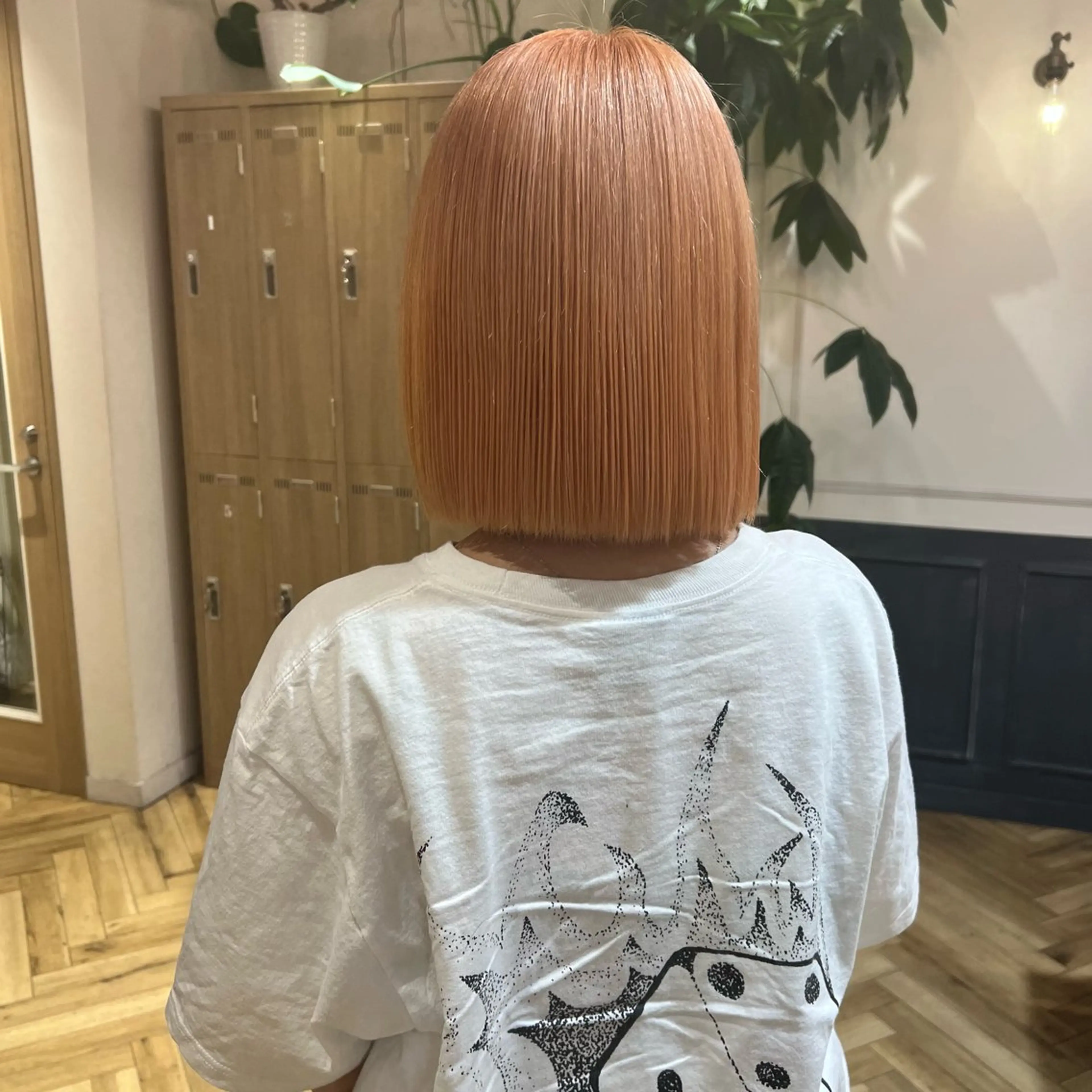 ショート カラー 艶カラー/韓国顔周り 🎀mamiのヘアスタイル