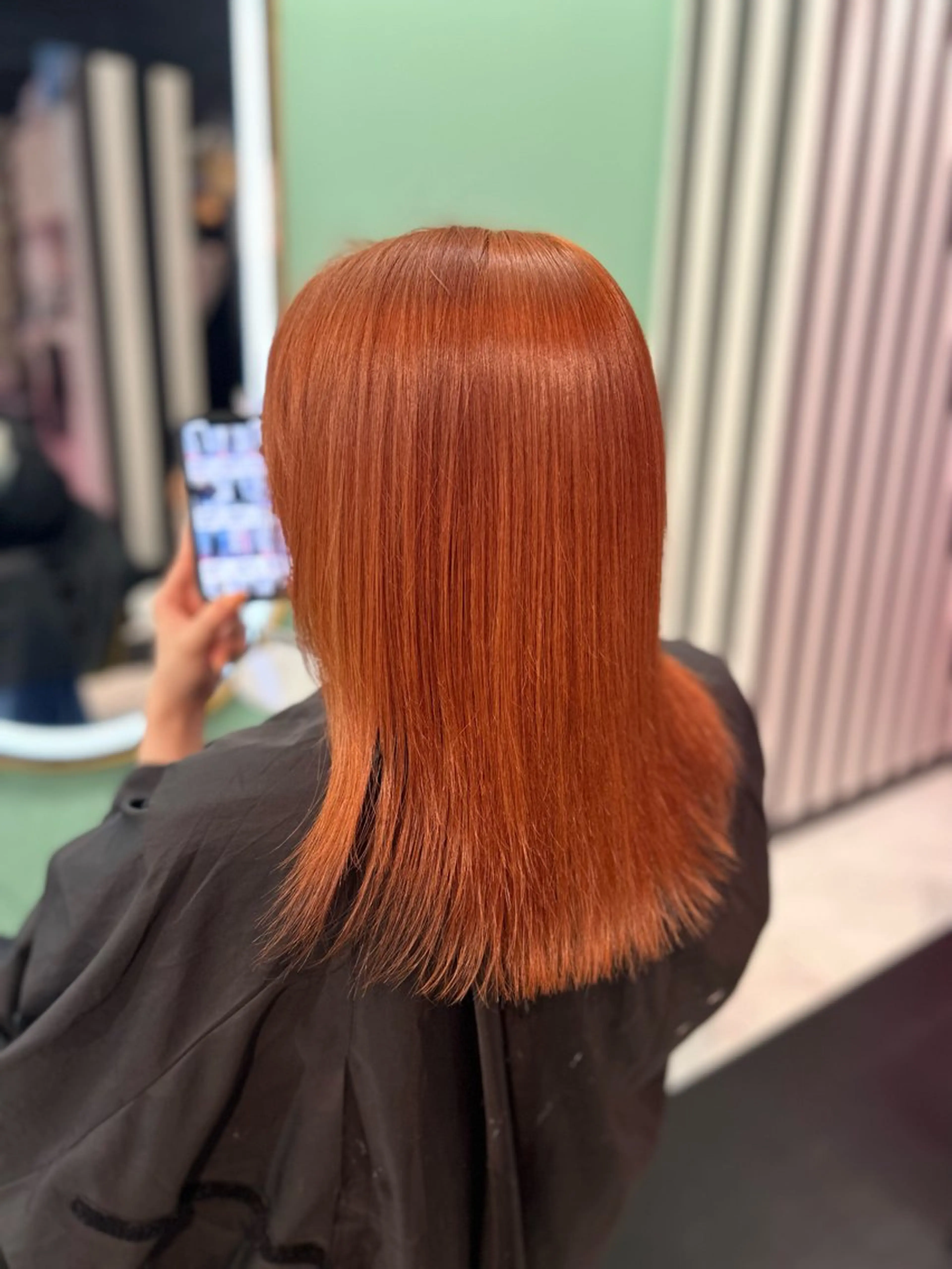 ミディアム αito新宿 カットモデル募集のヘアスタイル