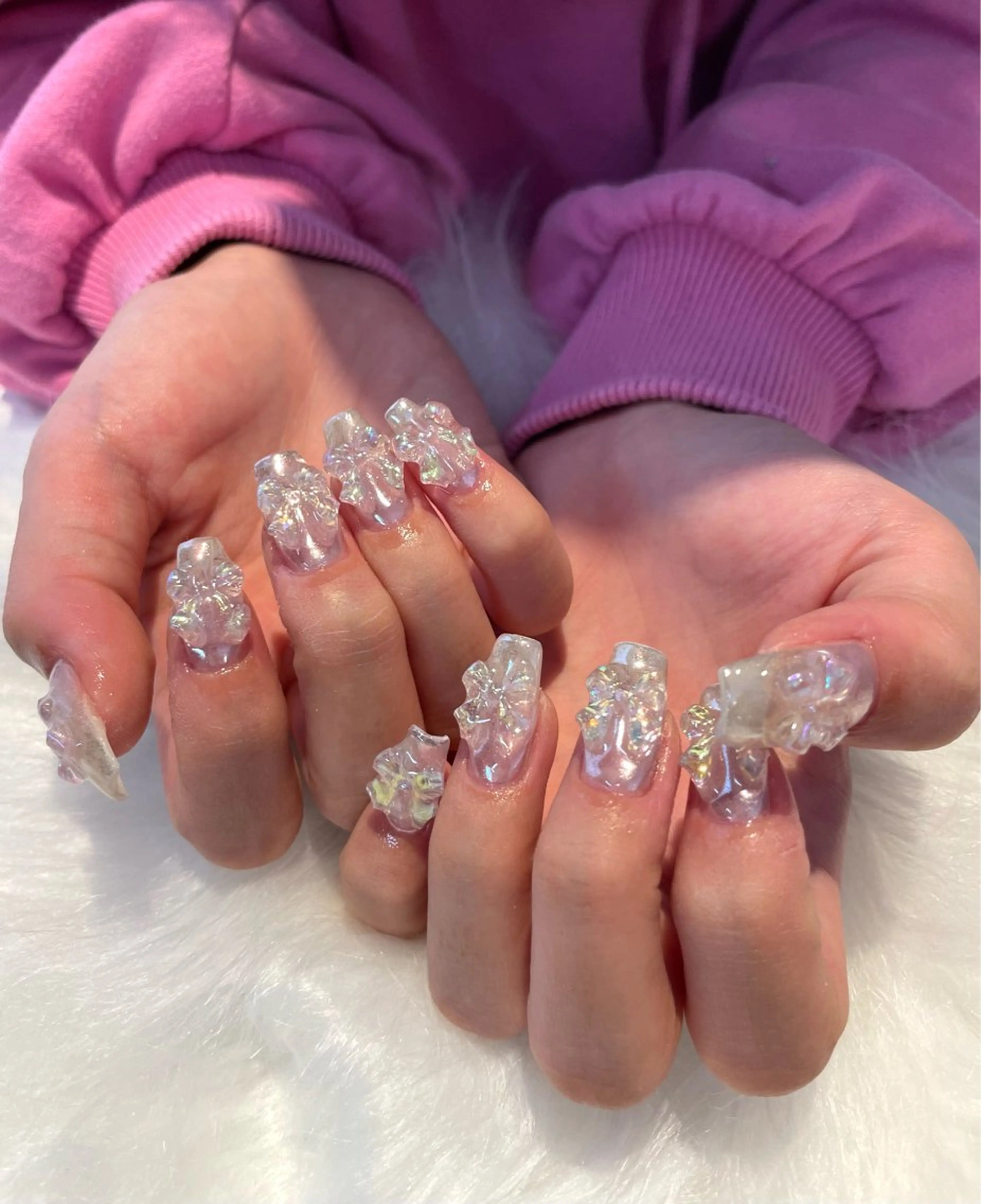 ネイル ハンドネイル nail salon éclatのネイルデザイン