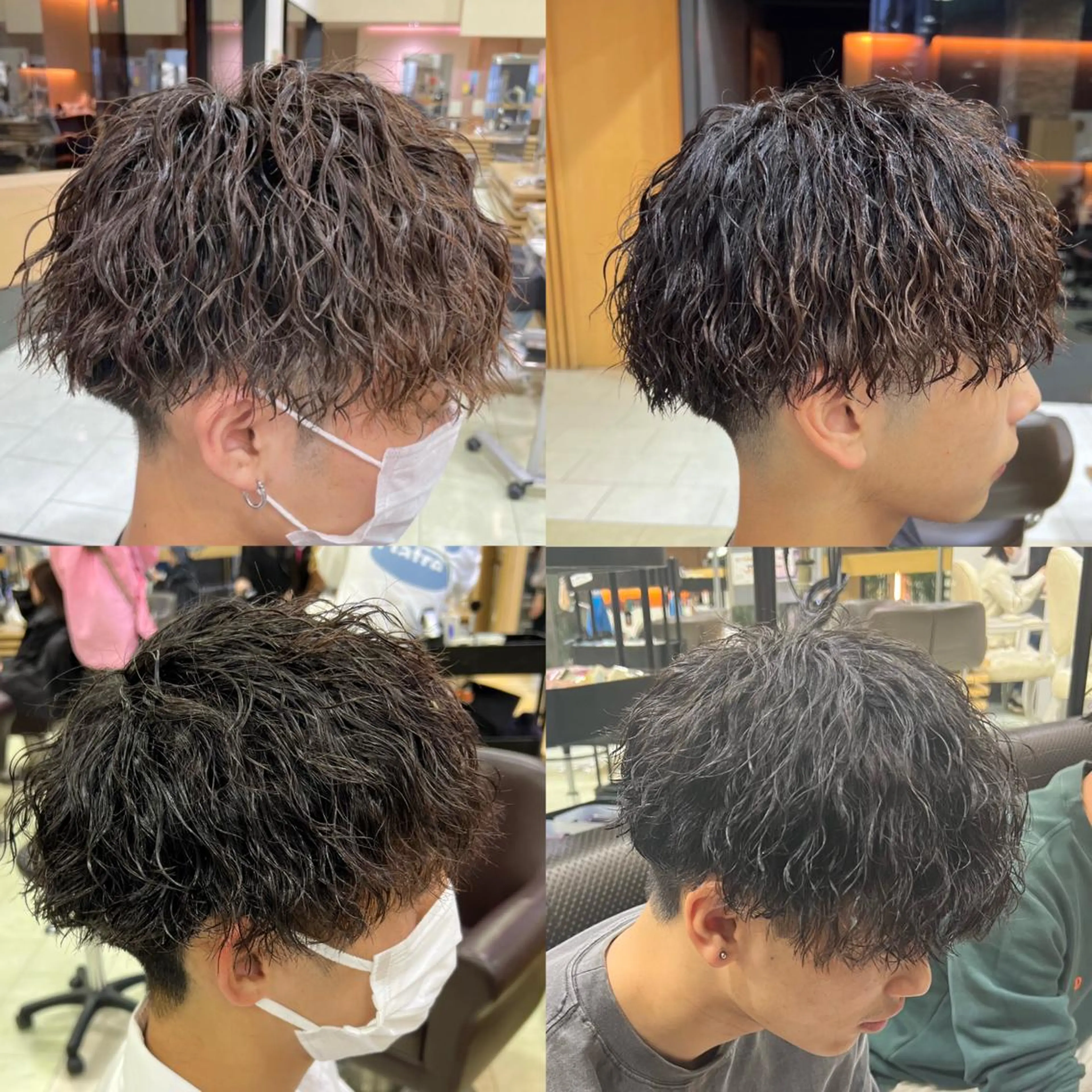 パーマ メンズ メンズパーマ ツイストスパイラルパーマ スパイラルパーマ メンズカット松戸/韓 国/メンズパーマ航太のヘアスタイル