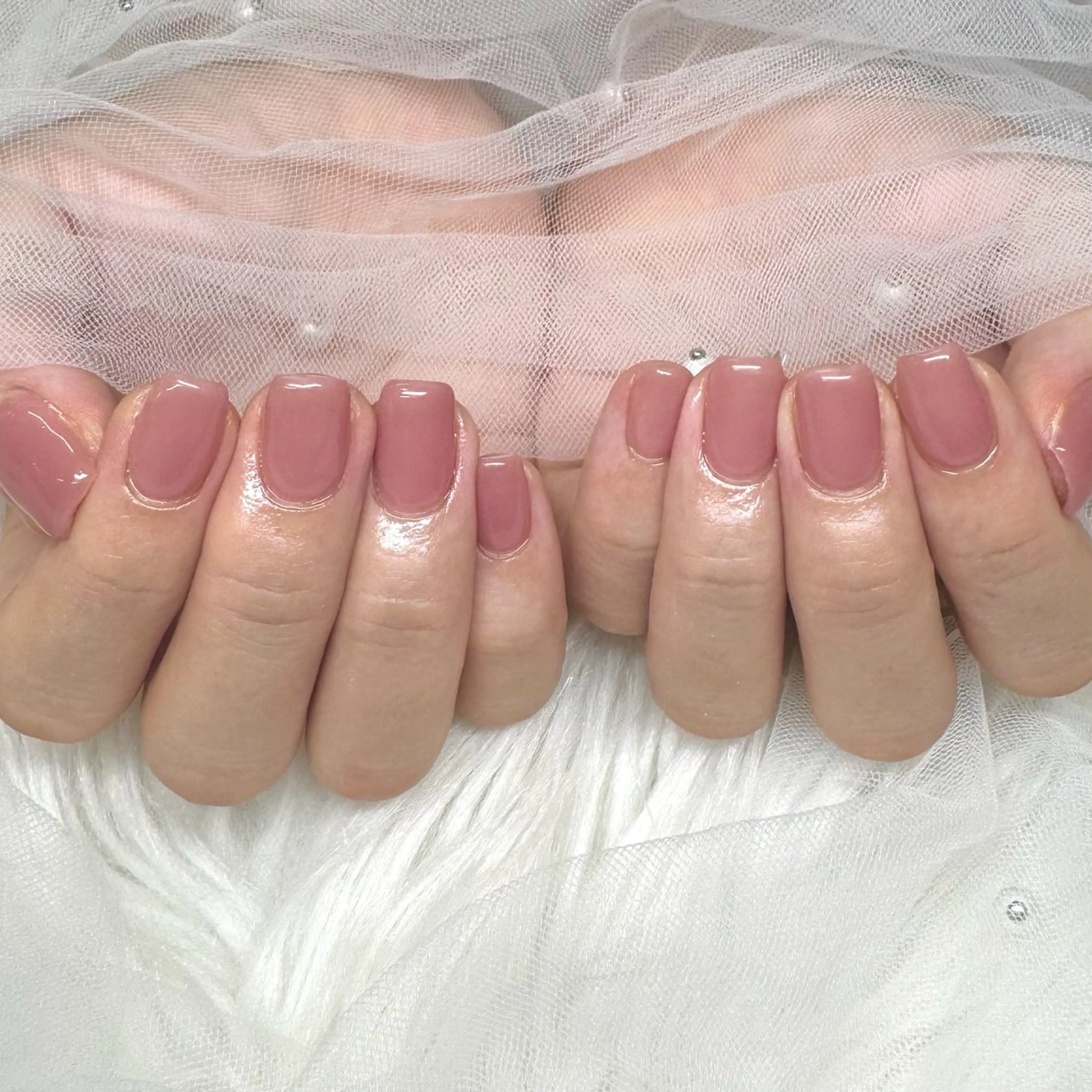 ネイル ワンカラーネイル ハンドネイル Nail salon LUCAS,K 《ネイルサロンルーカス》千葉中央 スカルプ所属・LUCAS 千葉 AOI💅🏾💕のネイルデザイン