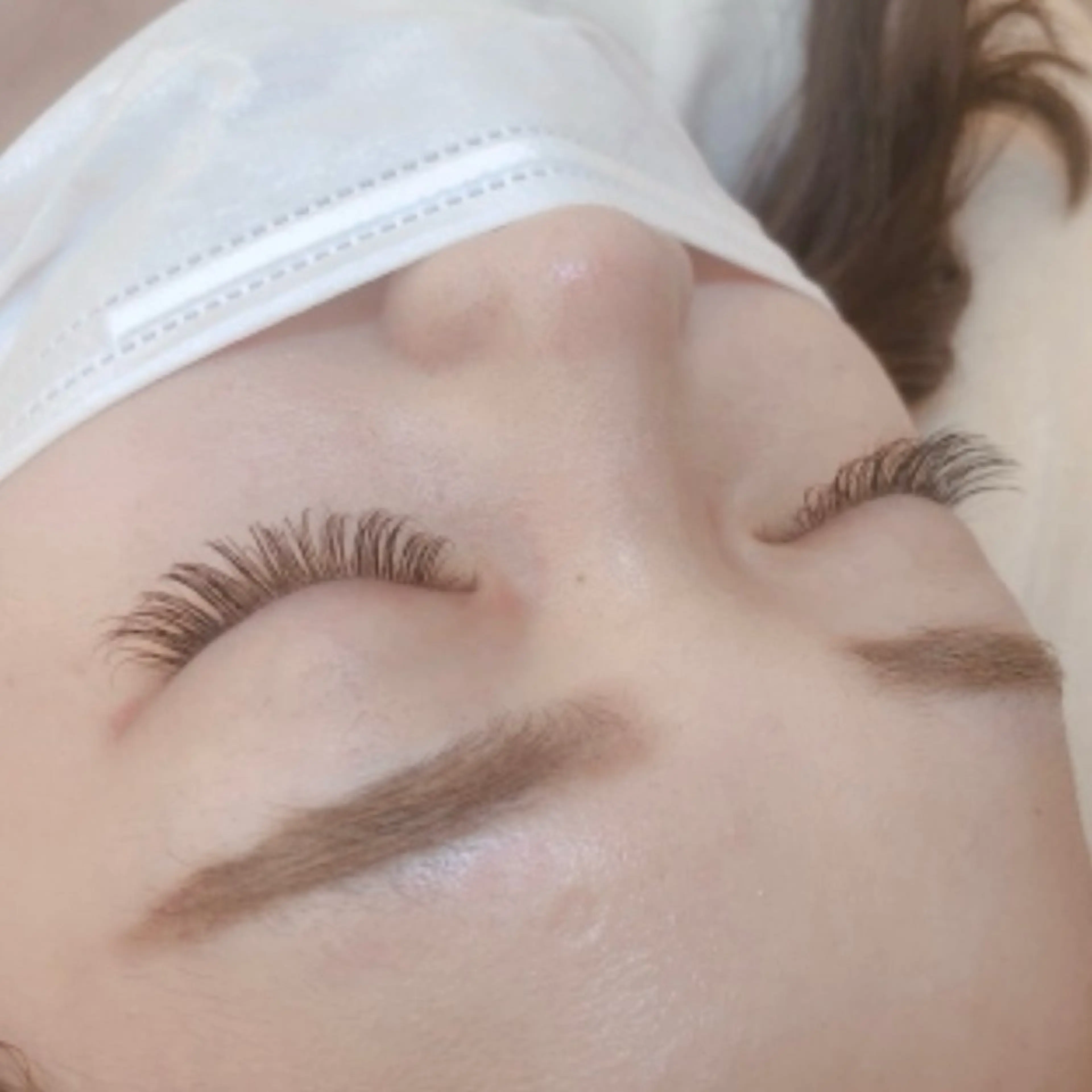 LEDマツエク⭐️＋フラットラッシュ140本❣️の写真