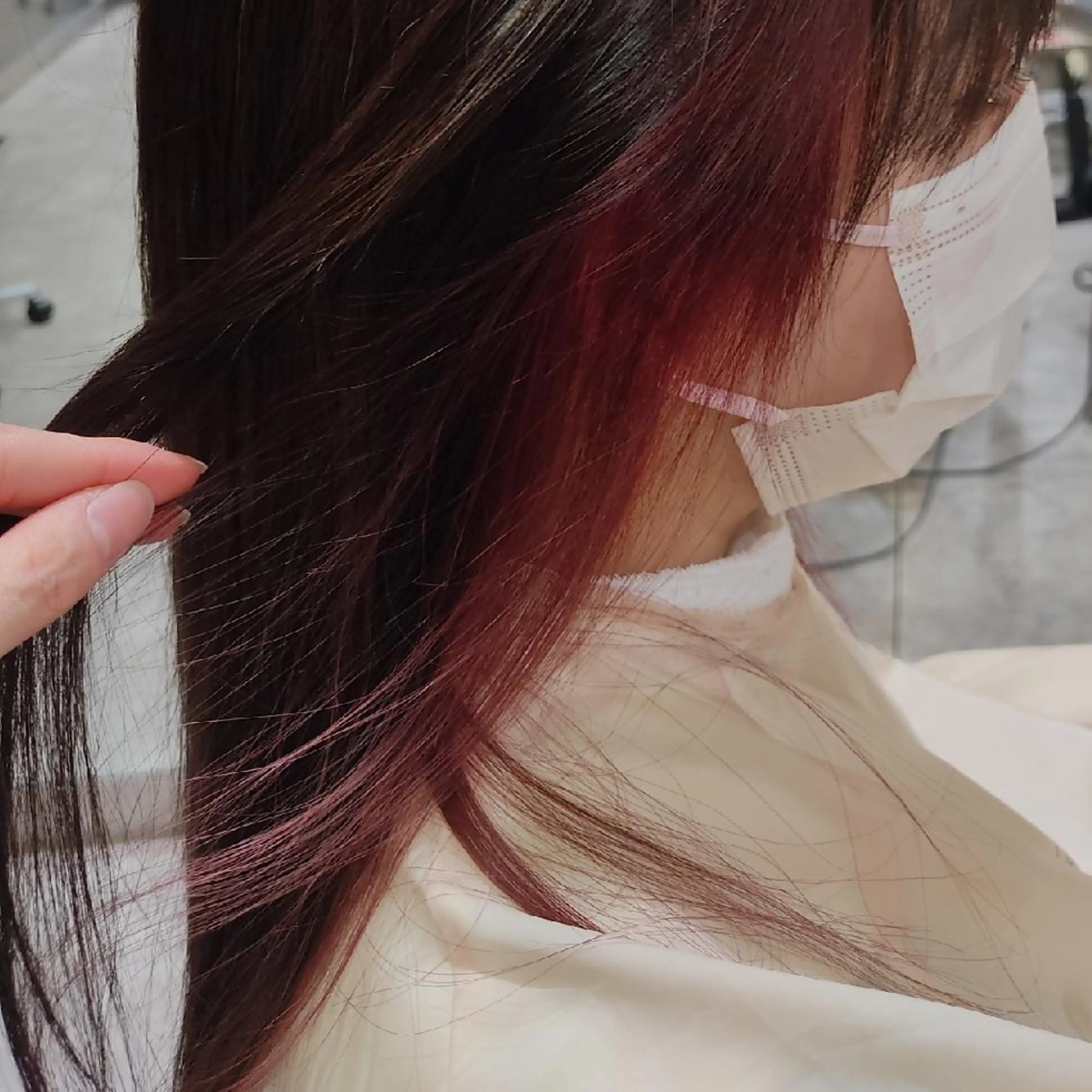 カット＋カラー. 施術時間120分の写真