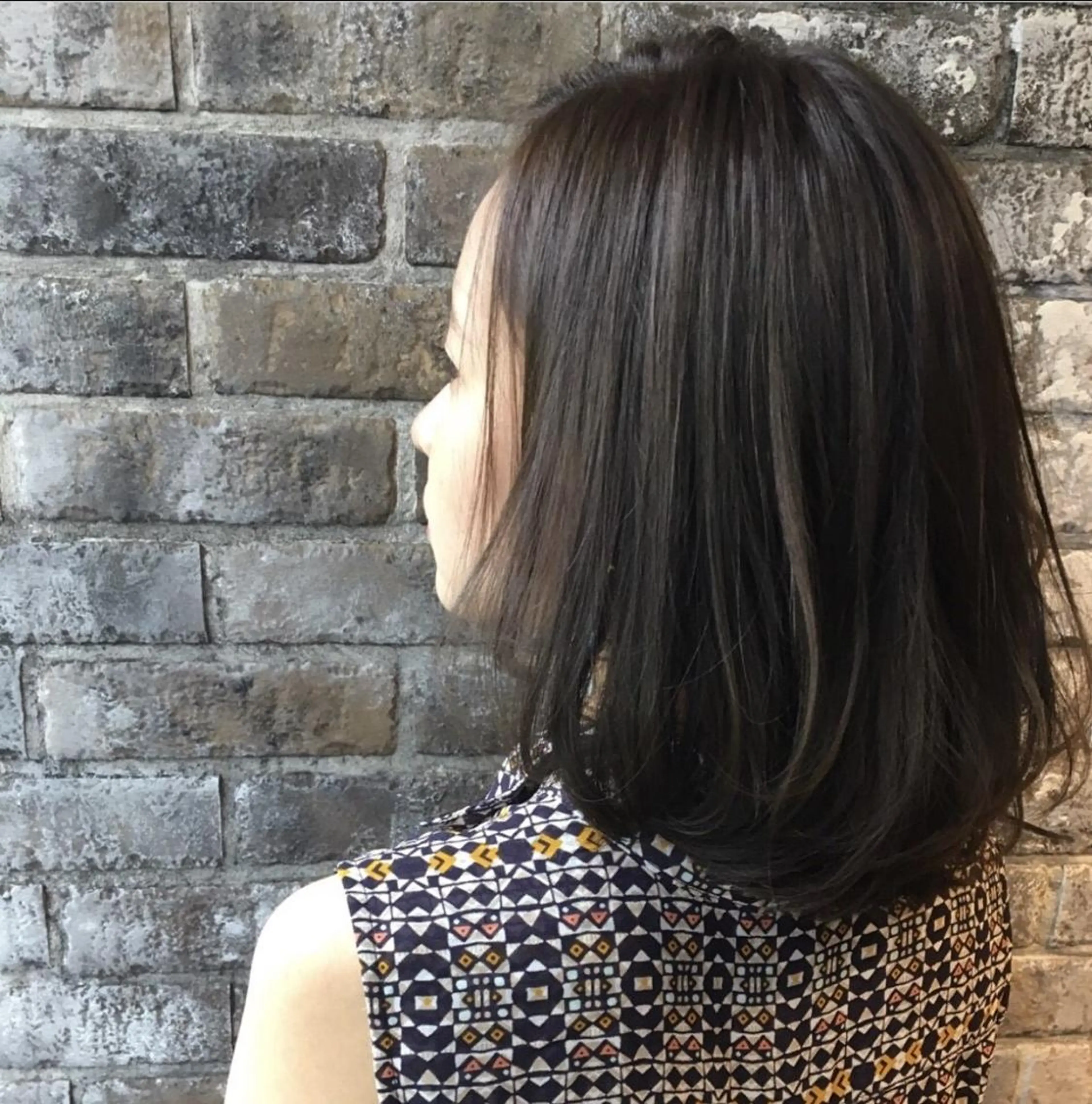 ロング カラー チビ編み込みエクステ シールEXどぅ〜すのヘアスタイル