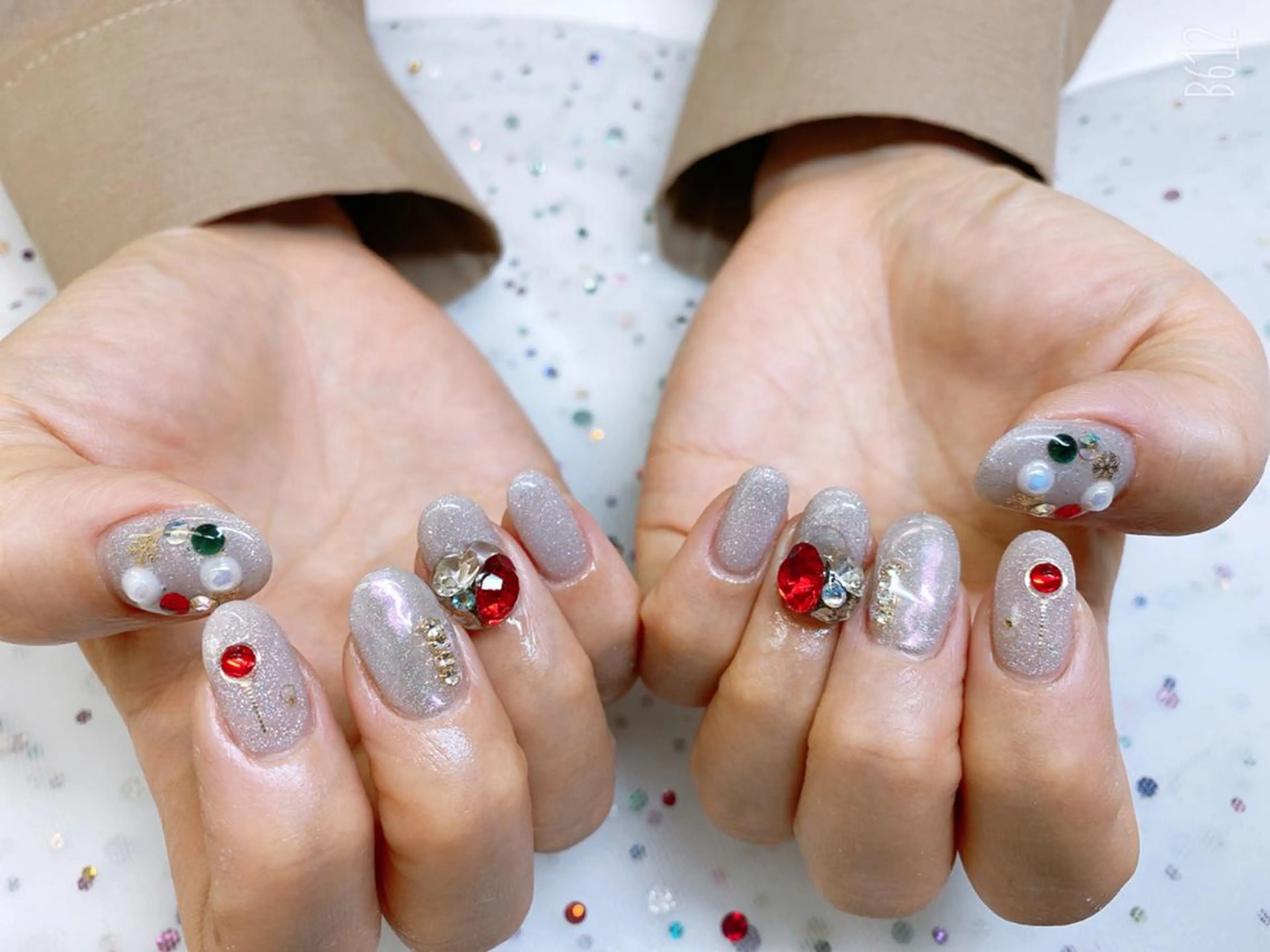 ネイル 🦋ネイルサロン ブラン🌈ゆりのネイルデザイン