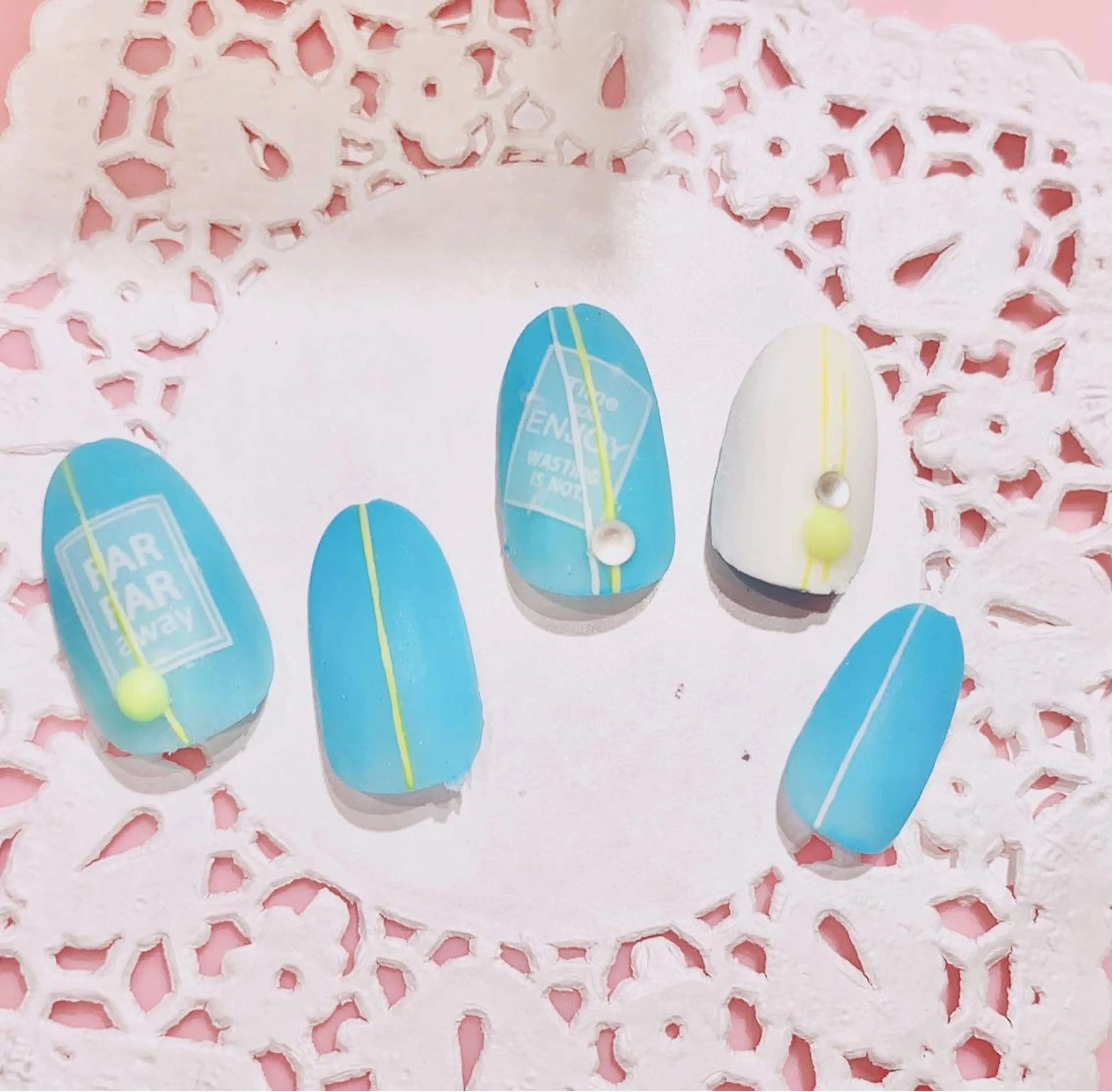 ネイル マットネイル VIST☆ ｍａｍｉのネイルデザイン