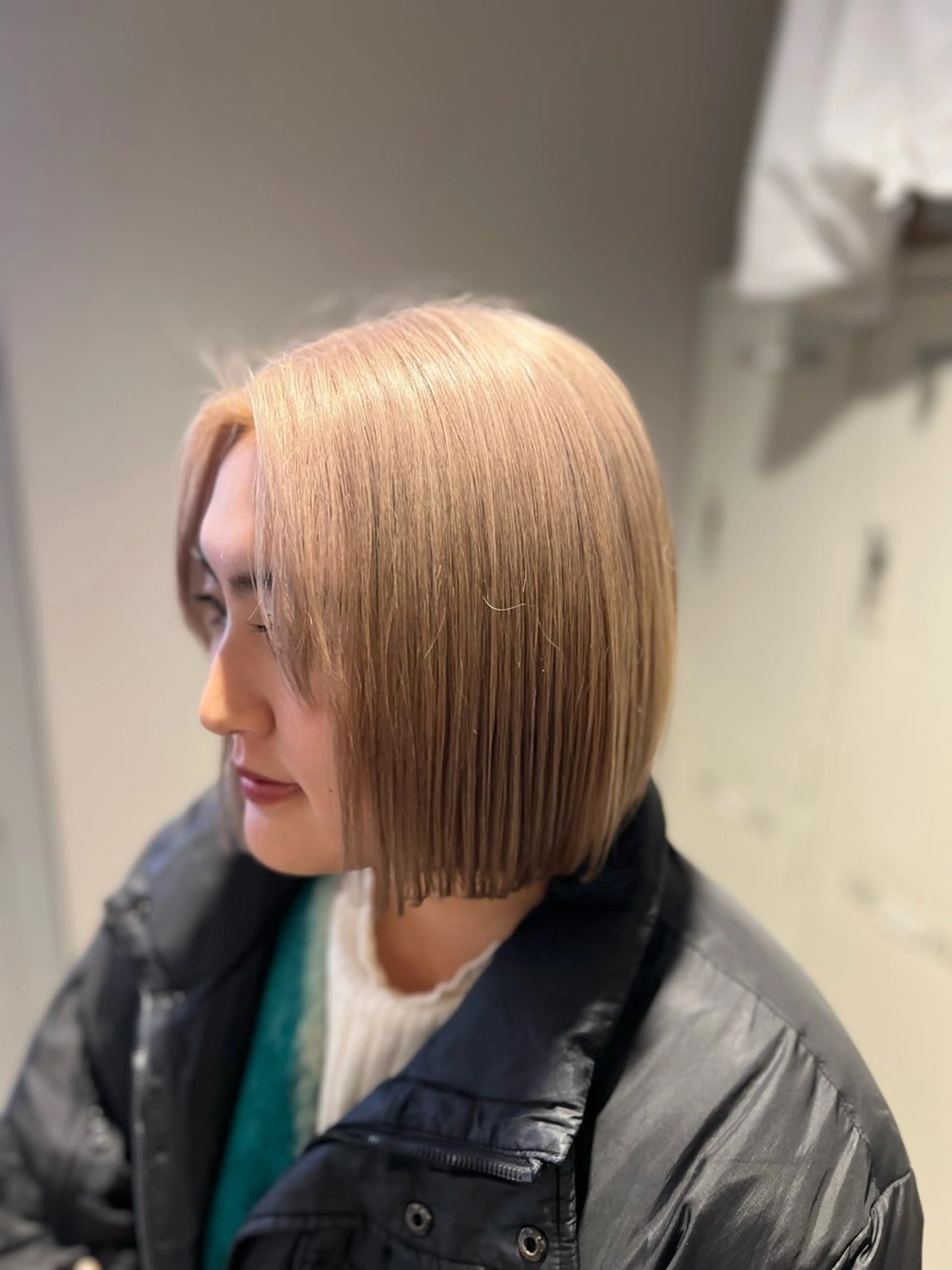 ミディアム カラー カット ヘアカラー 韓国レイヤーカット /REIのヘアスタイル