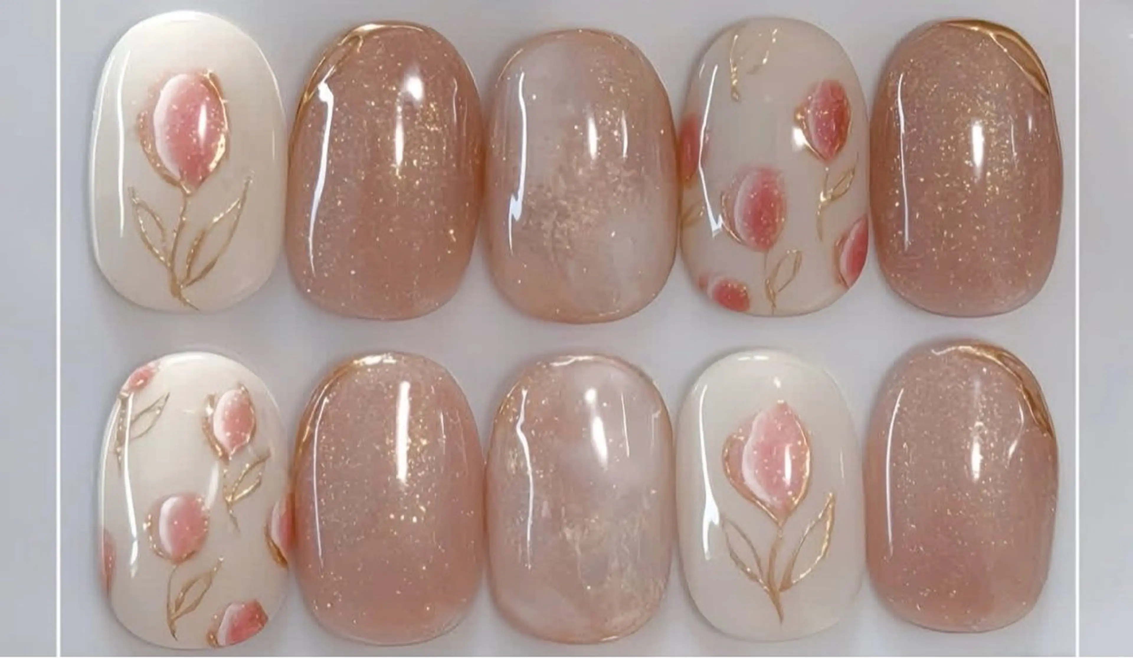 ネイル ハンドネイル 韓国ネイル 新大久保 💅Ayumiのネイルデザイン