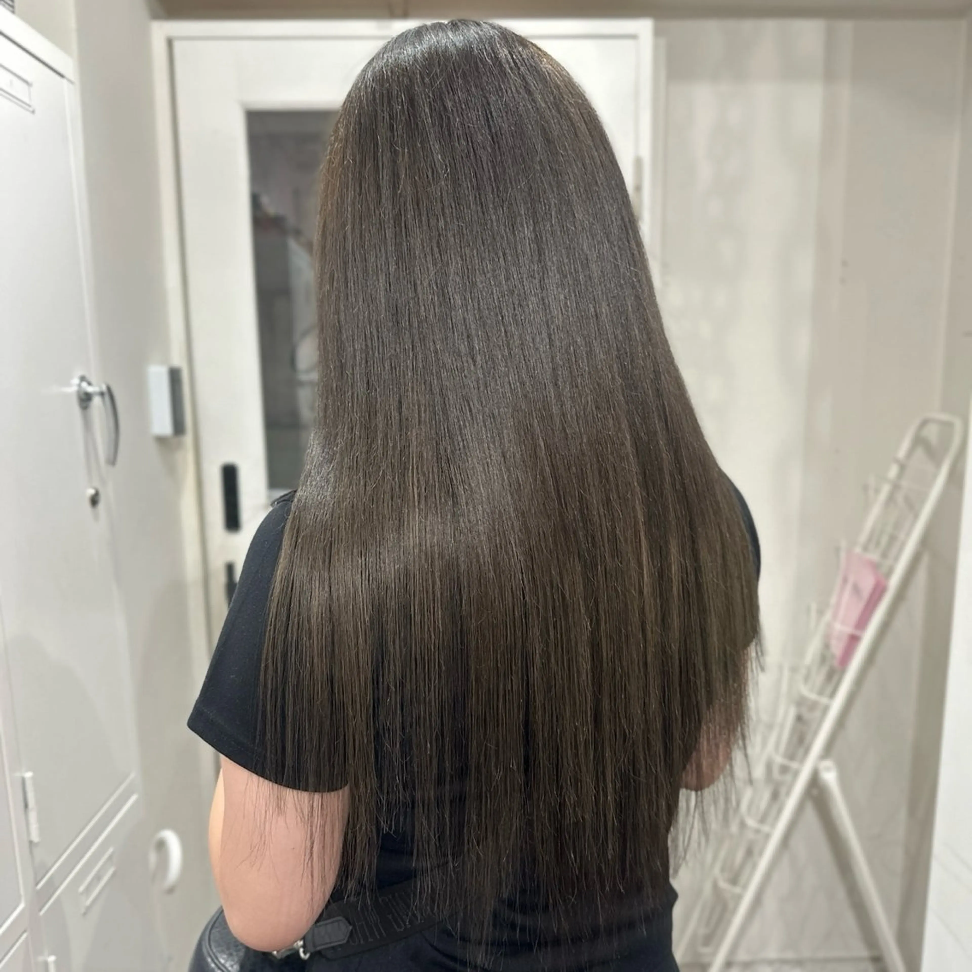 ロング カラー ヘアカラー ハイトーン/ウルフ /エクステ/ましろのヘアスタイル