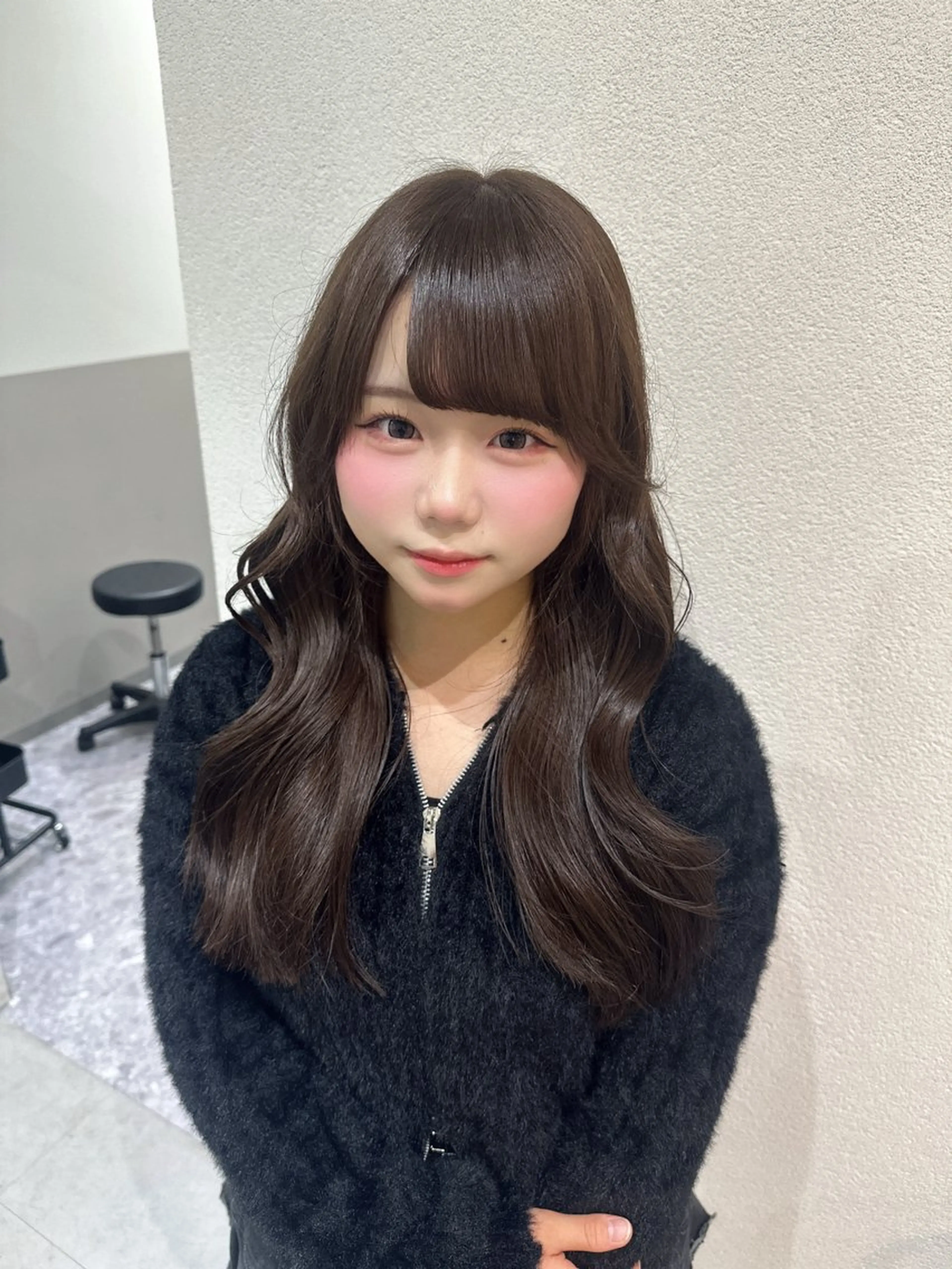 セミロング カラー カット ヘアカラー トリートメント 🪞個室サロン/韓国 艶髪/keito🪞のヘアスタイル