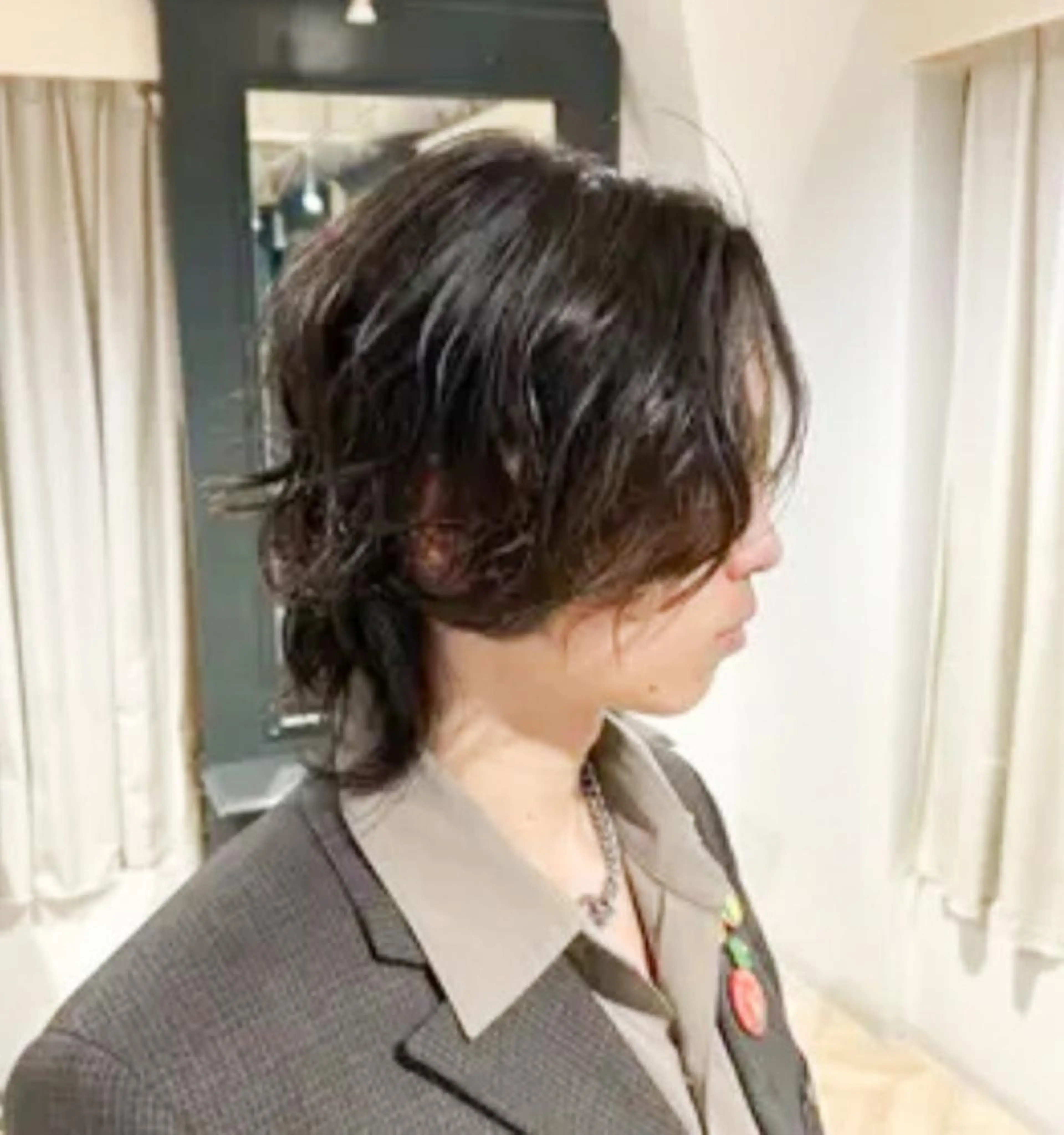 パーマ メンズ メンズパーマ カット パーマ ゆい 縮毛矯正/髪質改善のヘアスタイル