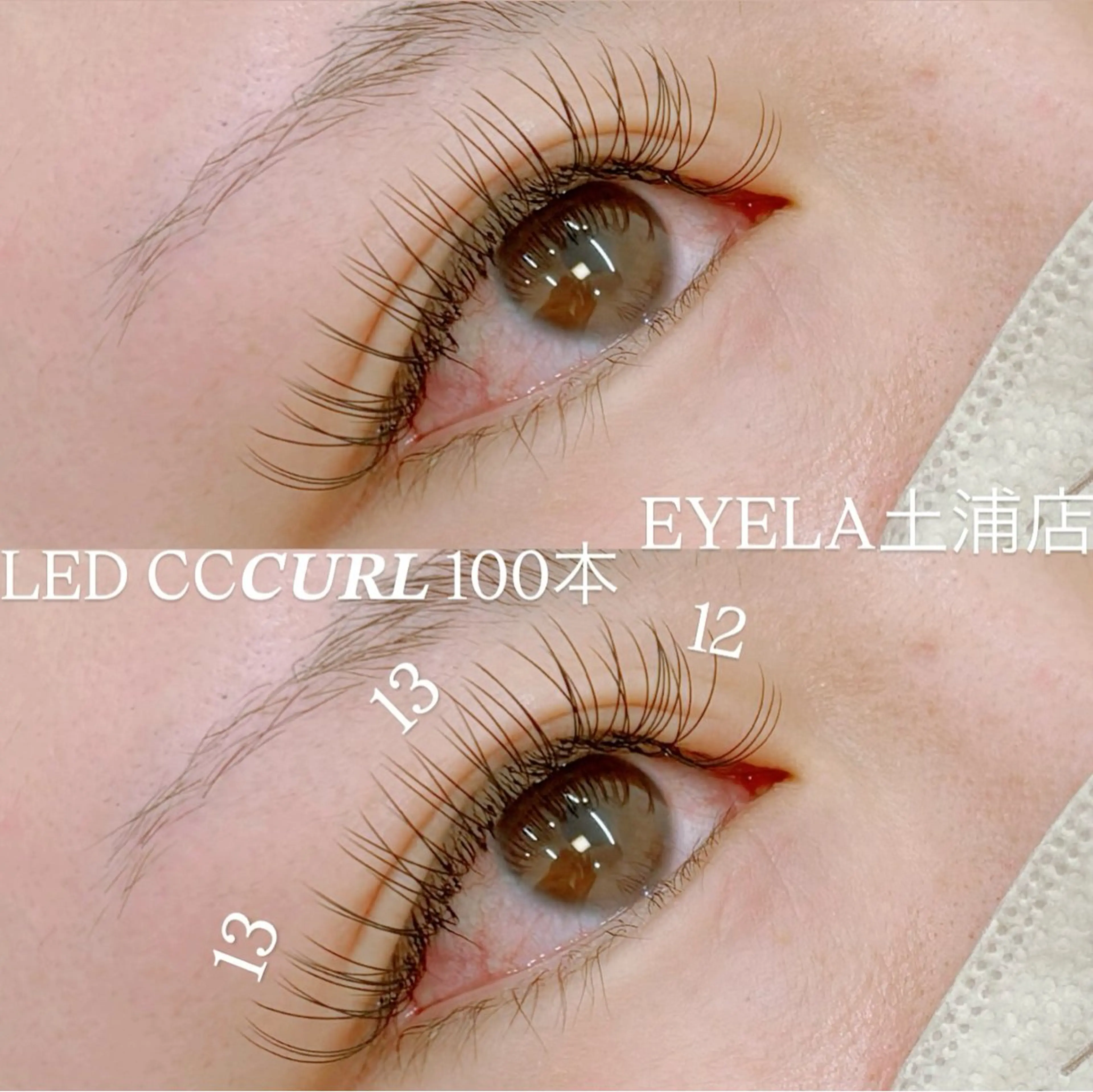 マツエク・マツパ CCカール Cカール フラットラッシュ EYELA 土浦店 幕内のマツエク・マツパデザイン