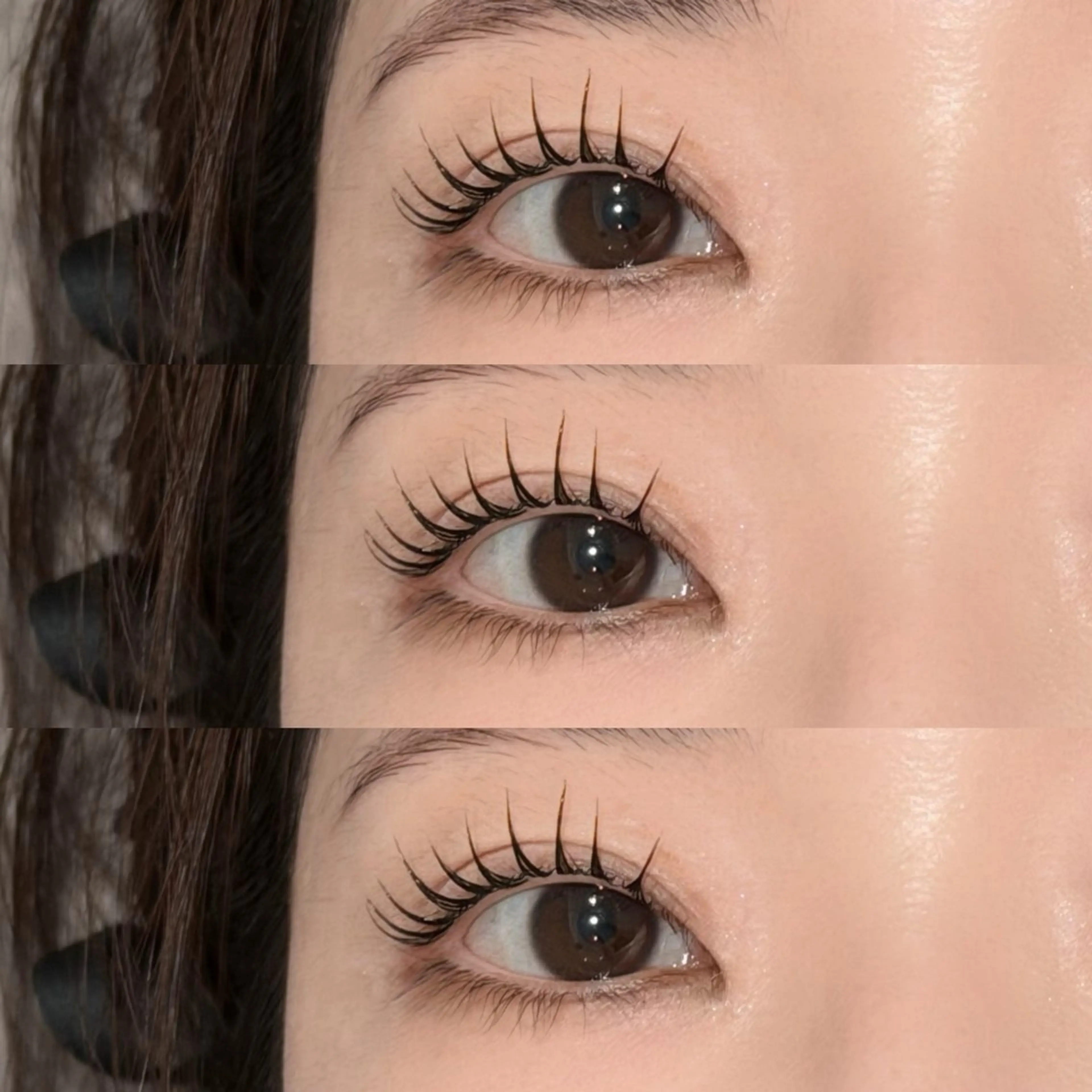 【爆盛れ✨中顔面短縮💞】✨上下まつ毛パーマ✨仕上げコーティング付き(パリジェンヌも可♡)の写真